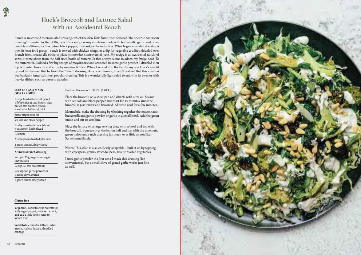 Tenderheart: A Cookbook About Vegetables and Unbreakable Family Bonds