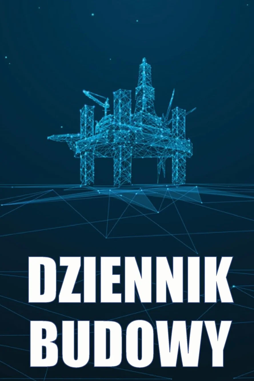 Dziennik budowy do rejestrowania siły roboczej, zadań, harmonogramów, raportu budowy - prezent dla brygadzisty