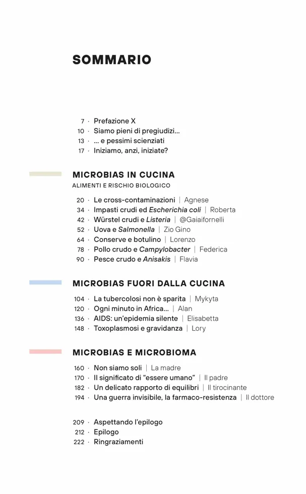 Non è mai morto nessuno. Dagli impasti crudi al microbiota, viaggio nella microbiologia di tutti i giorni