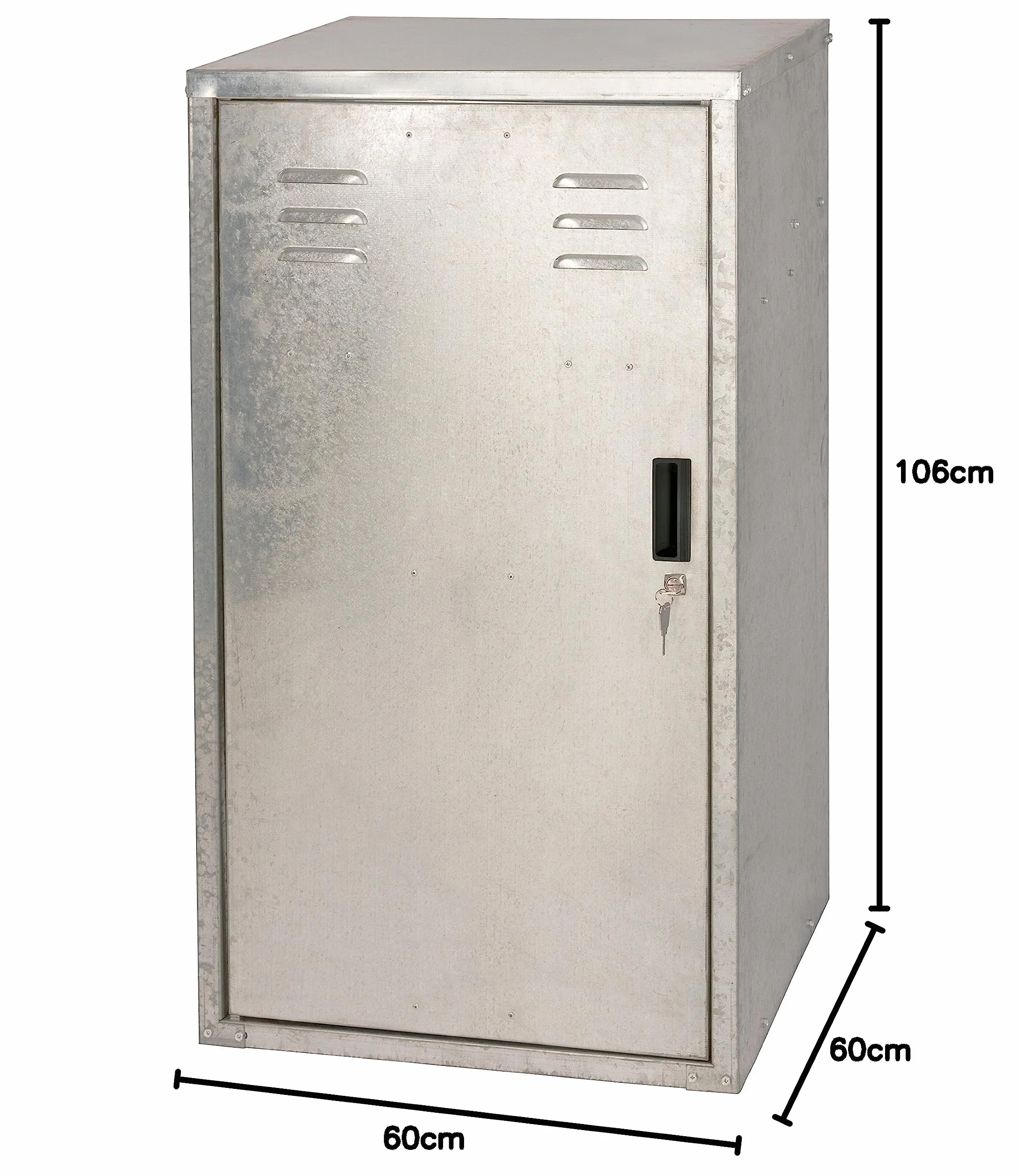 Kerbl 32707 szafka podsiodłowa na 2 siodełka, 60 x 60 x 106 cm