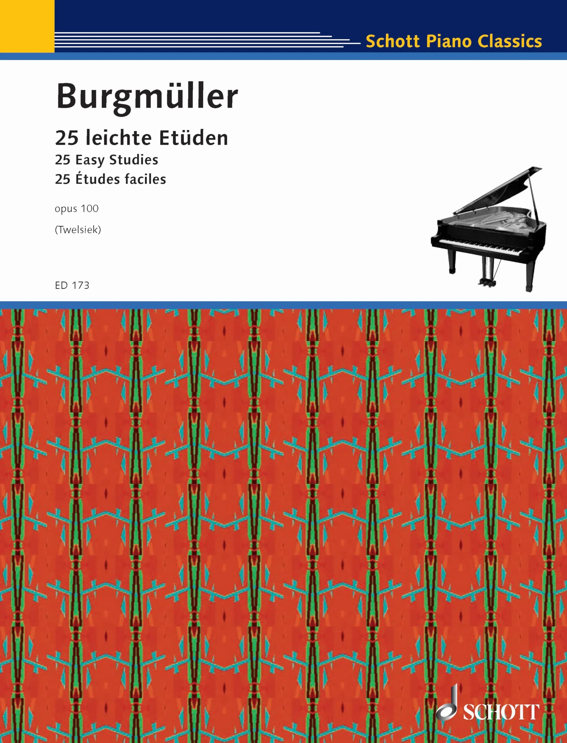 Etudes opus 100 piano: For Piano