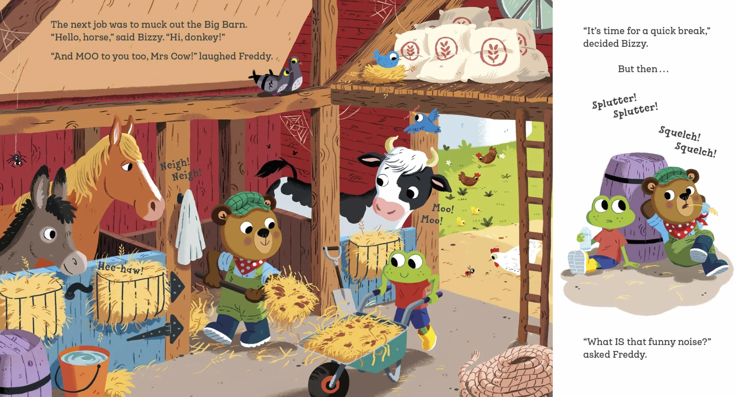 Tractor Trouble: A Bizzy Bear storybook