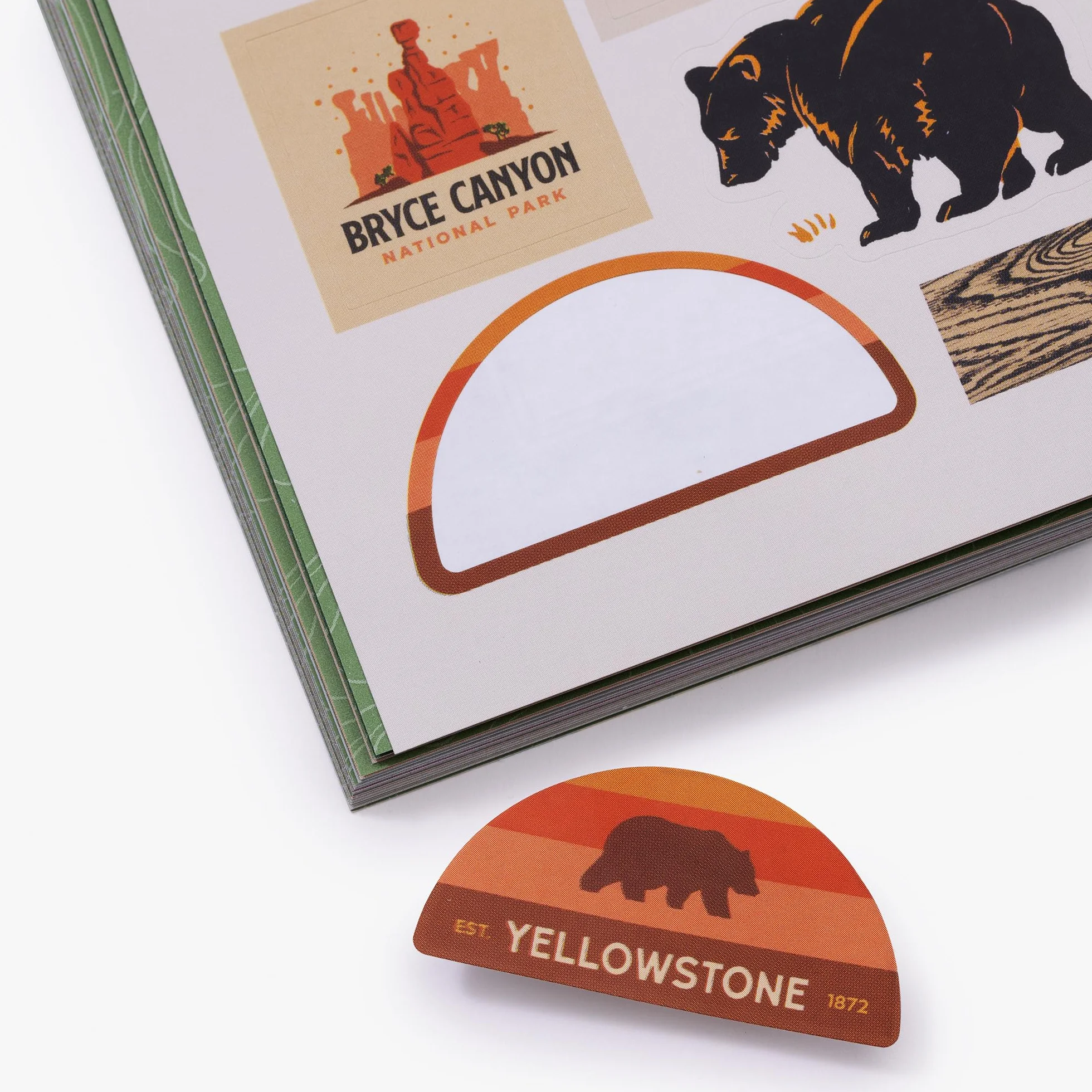 National Parks Stickerology Stickers for Hikers Campers Explorers Journals Water Bottles Laptops