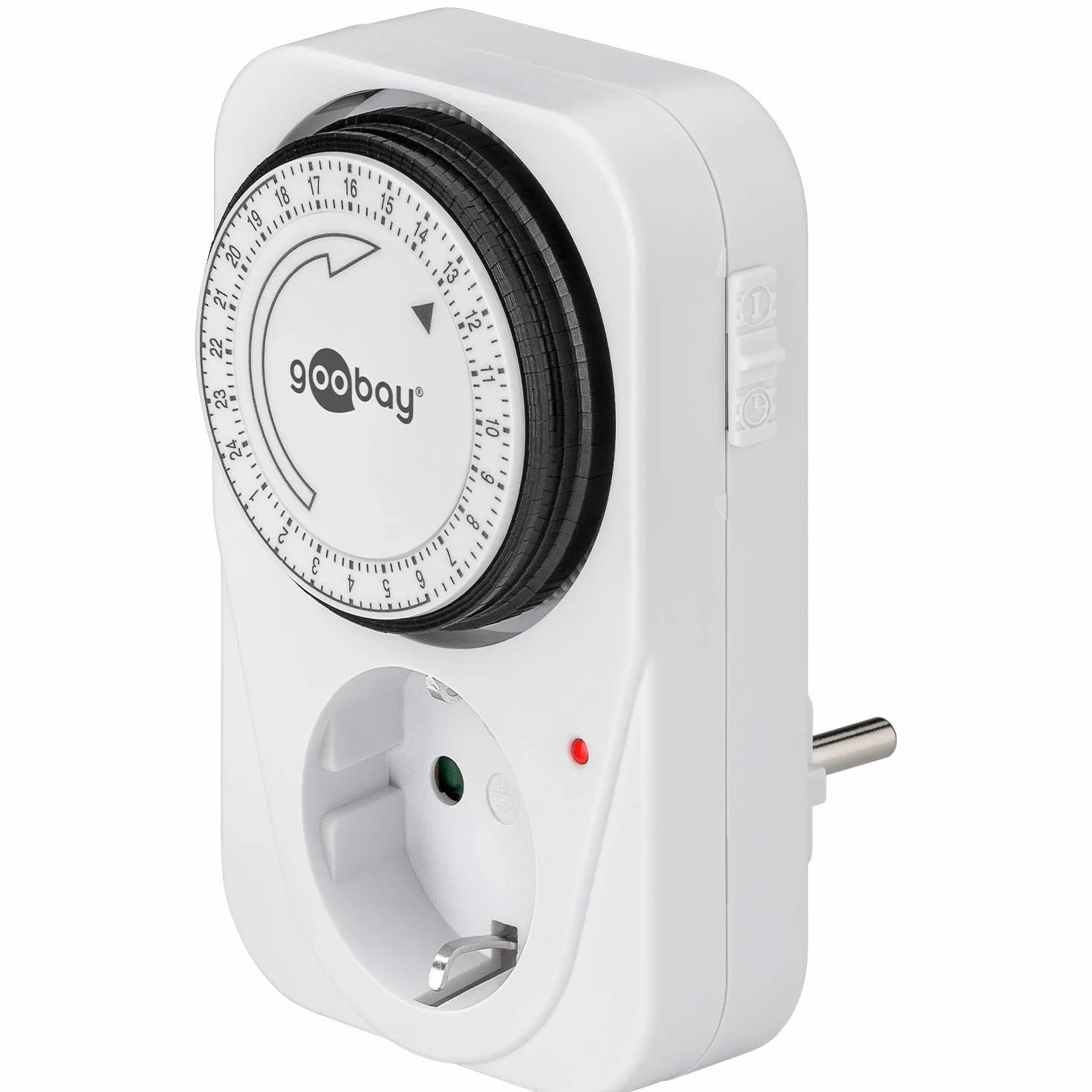 Goobay Analogowy zegar elektryczny 51276