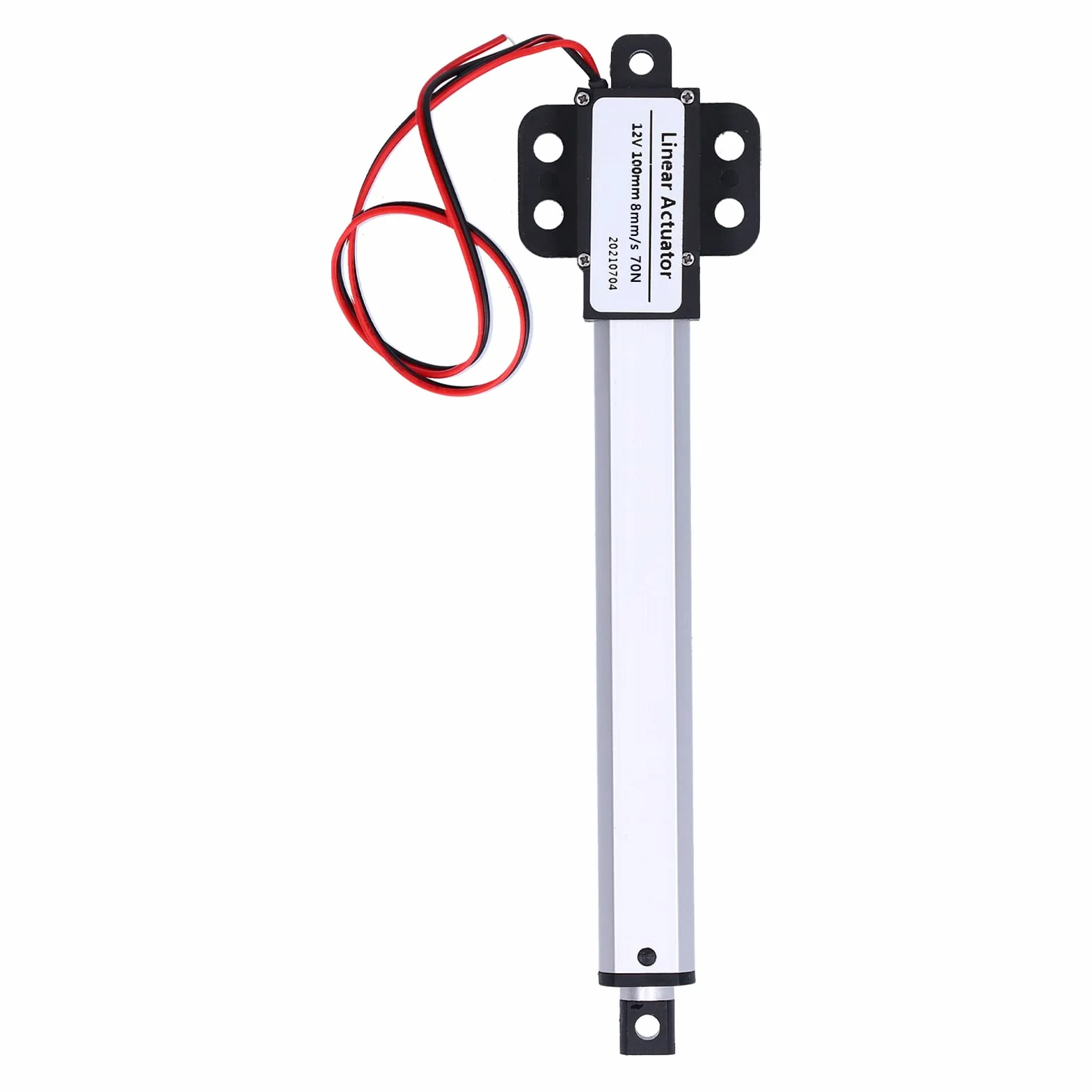 Siłownik liniowy 12V 100mm mini z niskim hałasem wewnętrznym wyłącznikiem krancowym i ochroną przed zwarcie do elektrycznych podnośników