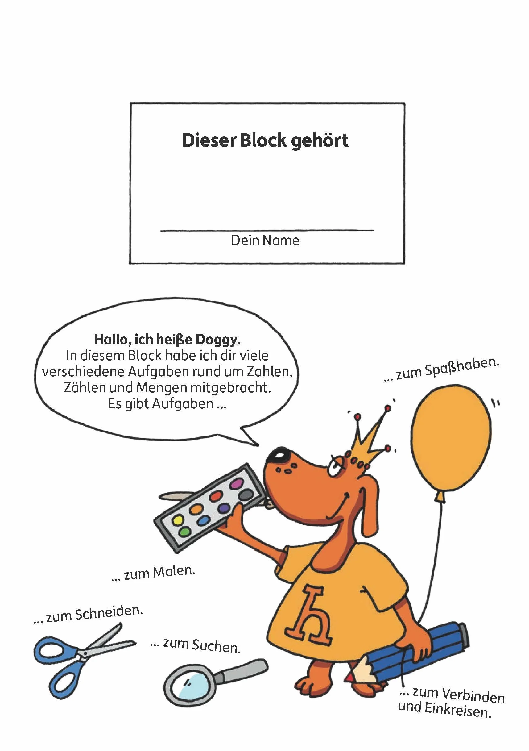 Ubungsmaterial fur kindergarten und vorschule - t627 - vorschulblock - zahlen und mengen ab 5 jahre: Zahlen lernen 1-10: 627