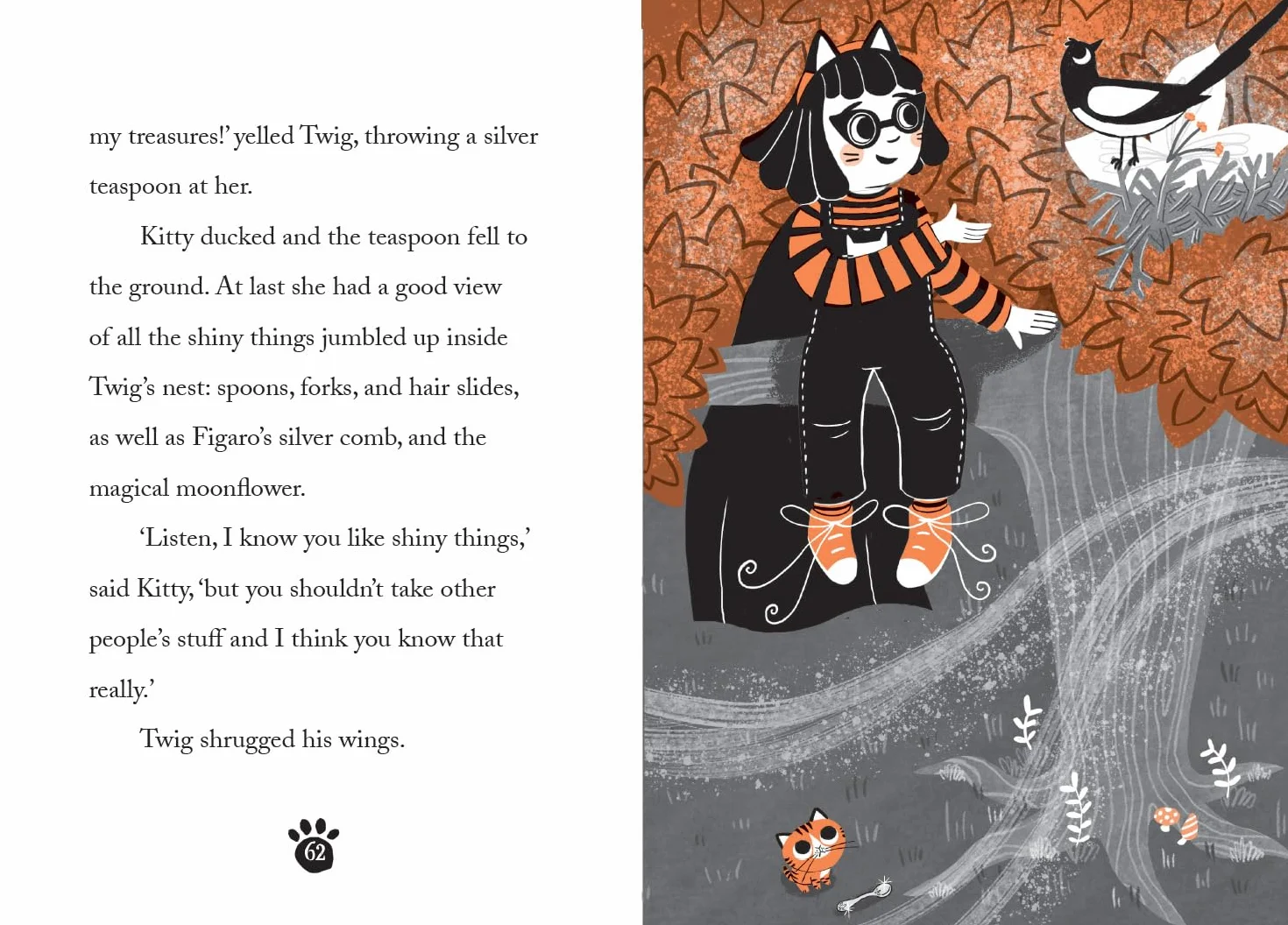 Kitty and the Moonflower Mystery: Book 17 - Purrrfect Series for Confident Readers by Paula Harrison