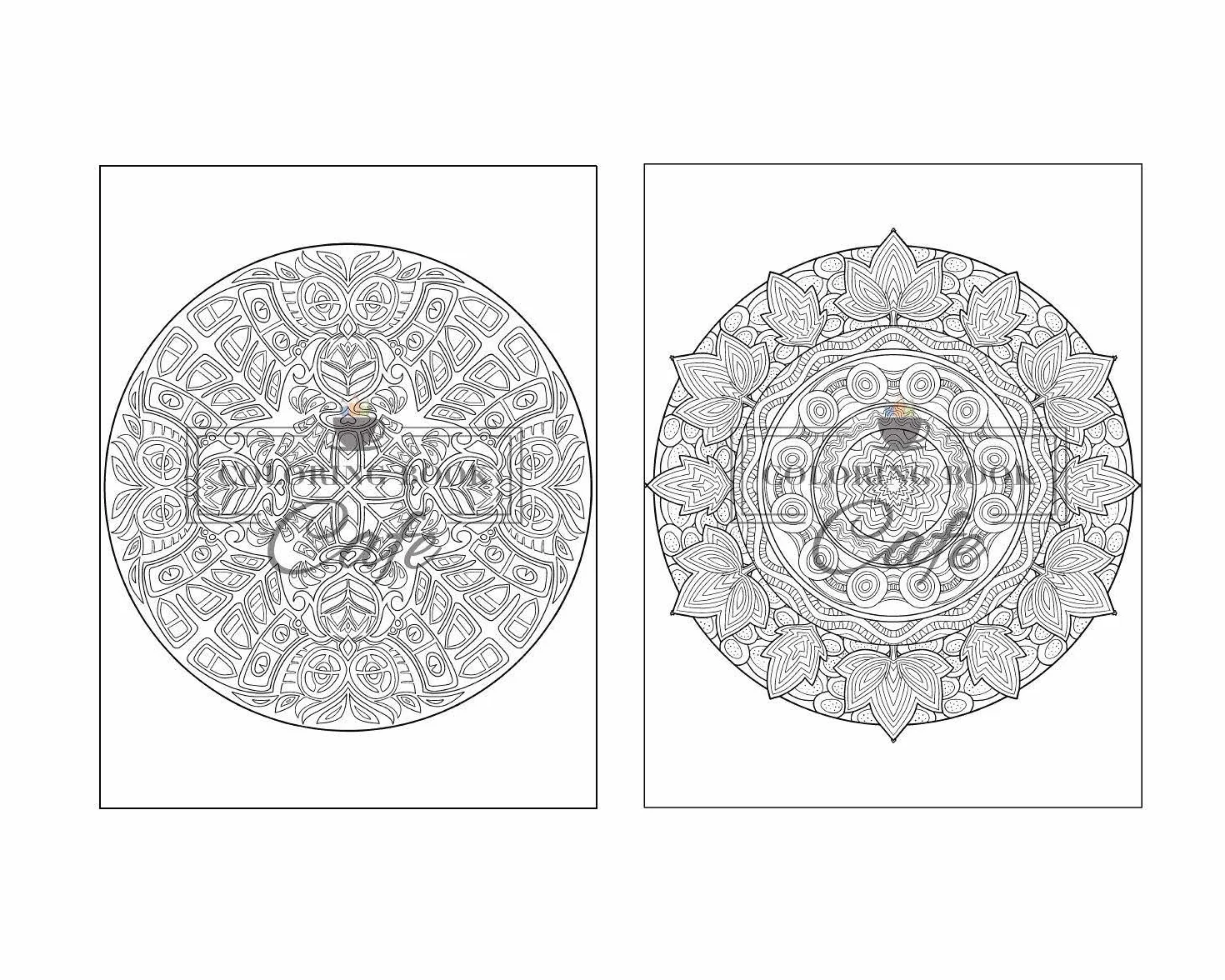 125 Mandalas: An Adult Coloring Book Featuring 125 of the World’s Most Beautiful Mandalas for Stress Relief and Relaxation