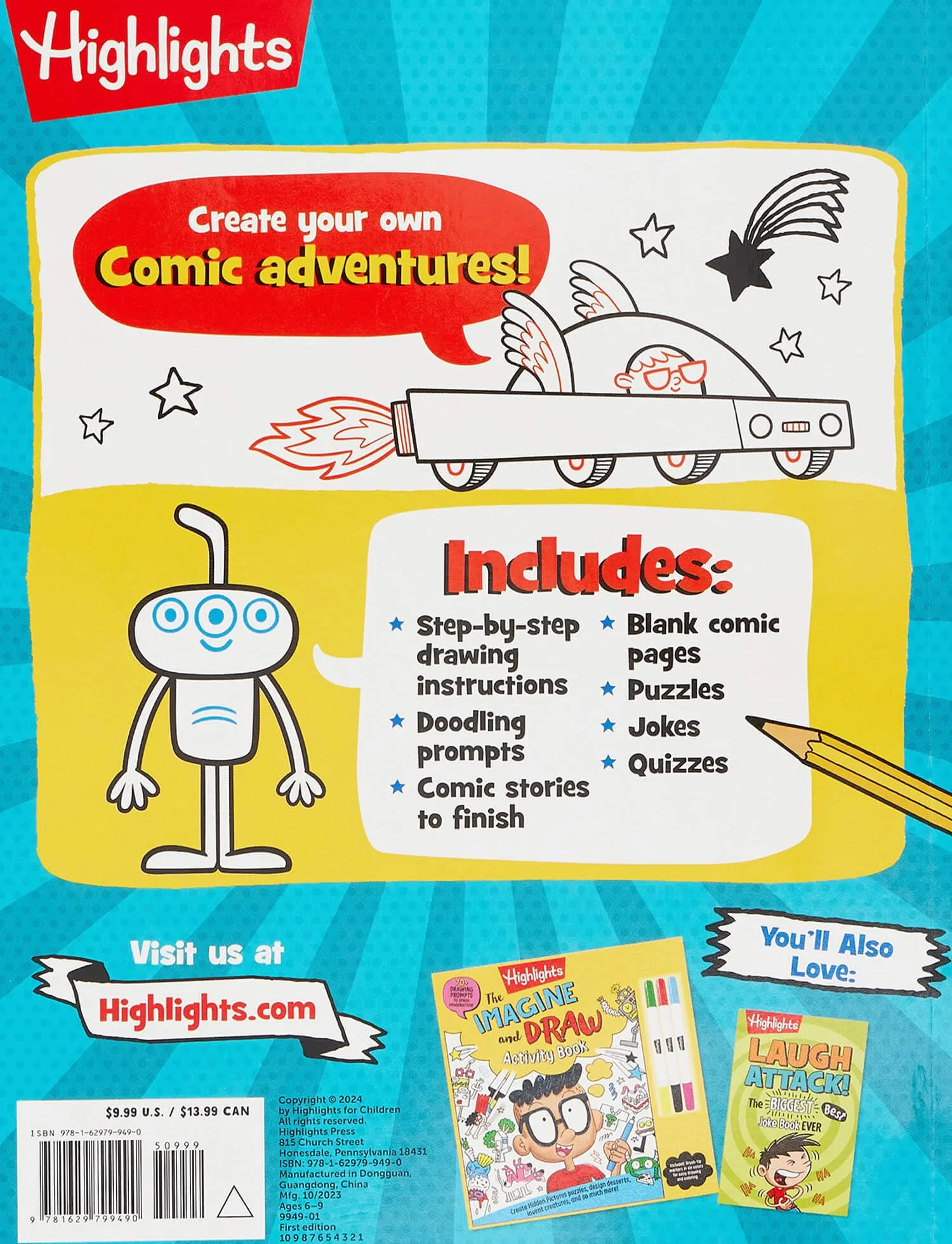 Make Your Own Comic Adventures: 65+ Activities for Creating Comics