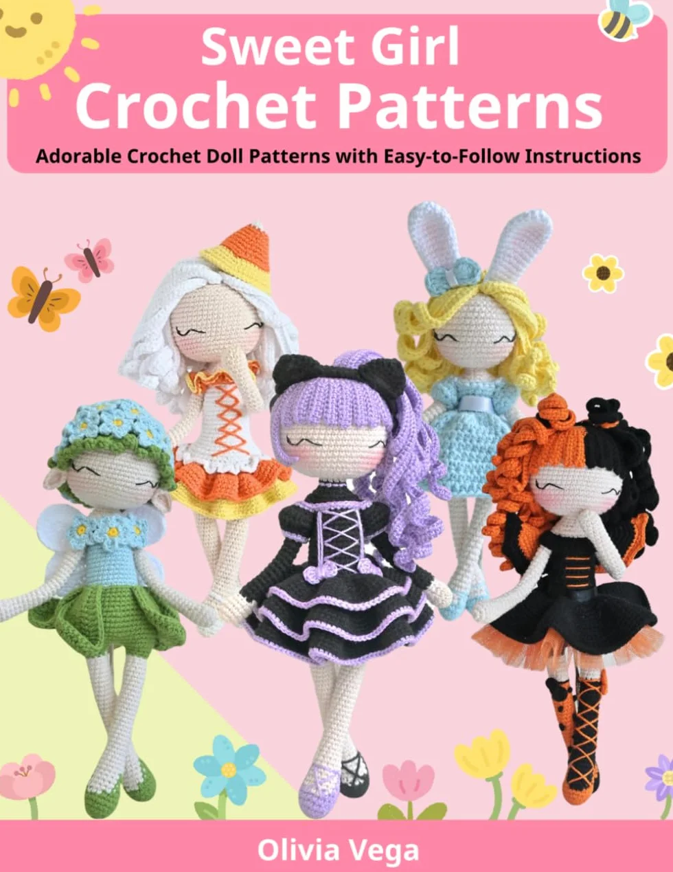 Sweet Girl Crochet Patterns: Adorable Crochet Doll Patterns