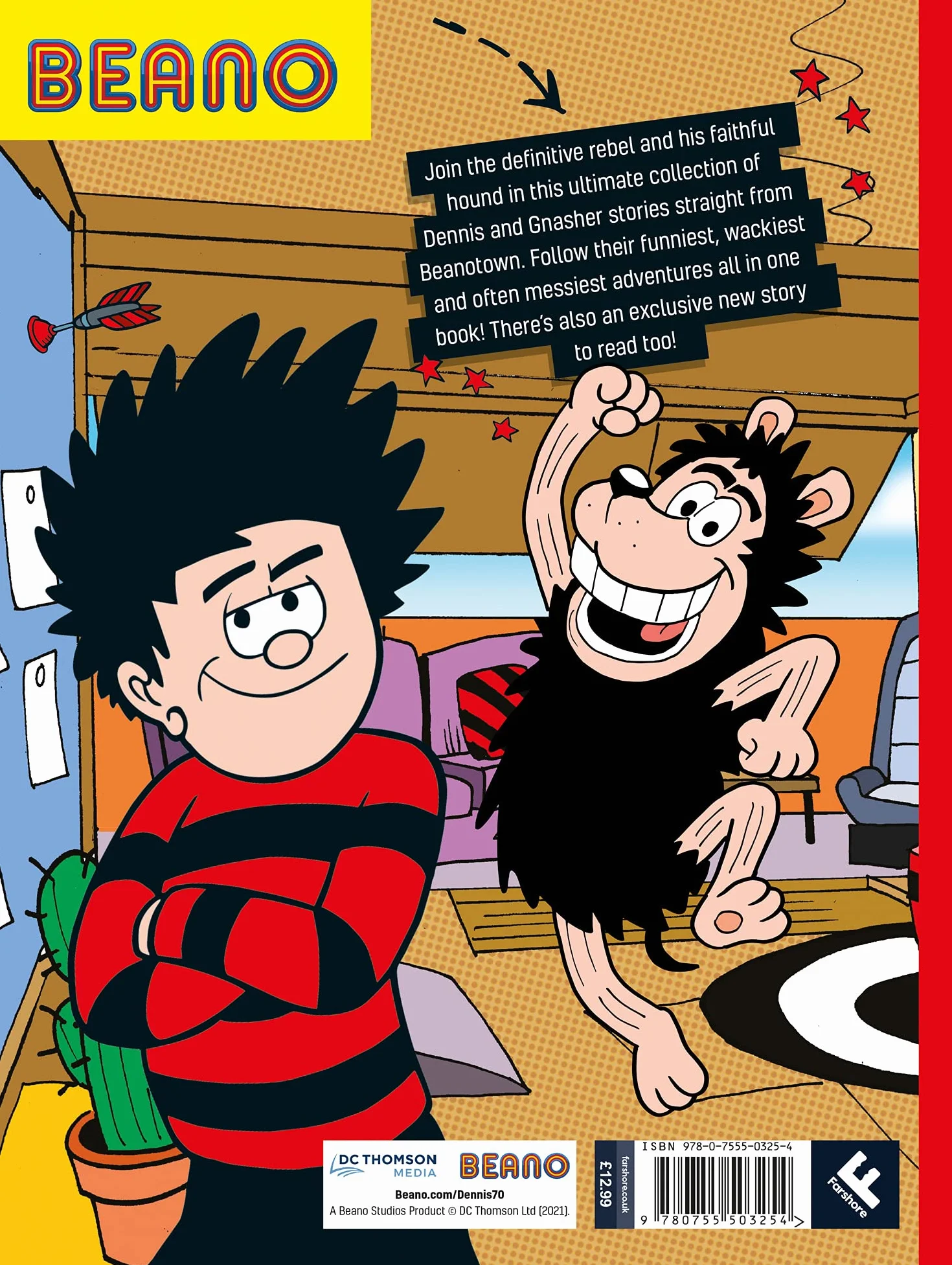 Beano Ultimate Dennis & Gnasher Comic Collection: An entertaining collection for readers ages 7+