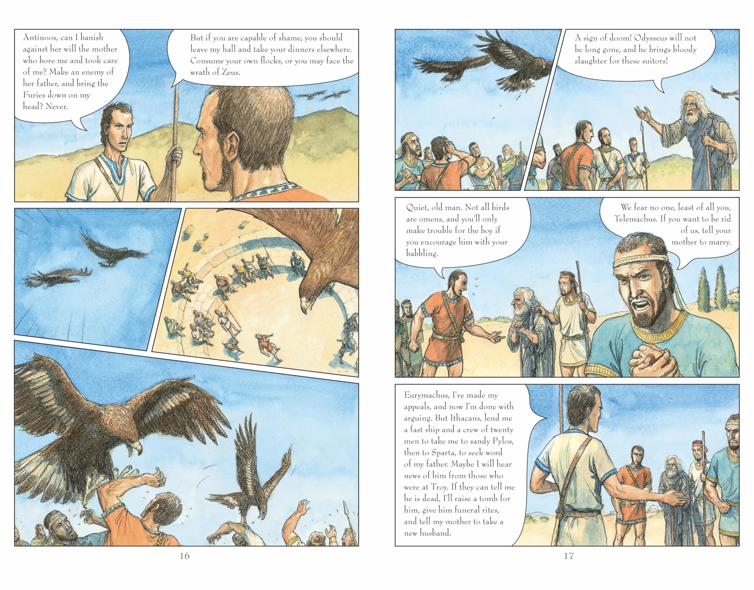 The Odyssey: (A Modern Visual Adaptation of Homer's Epic Tale of Greek Mythology for Young Adults)
