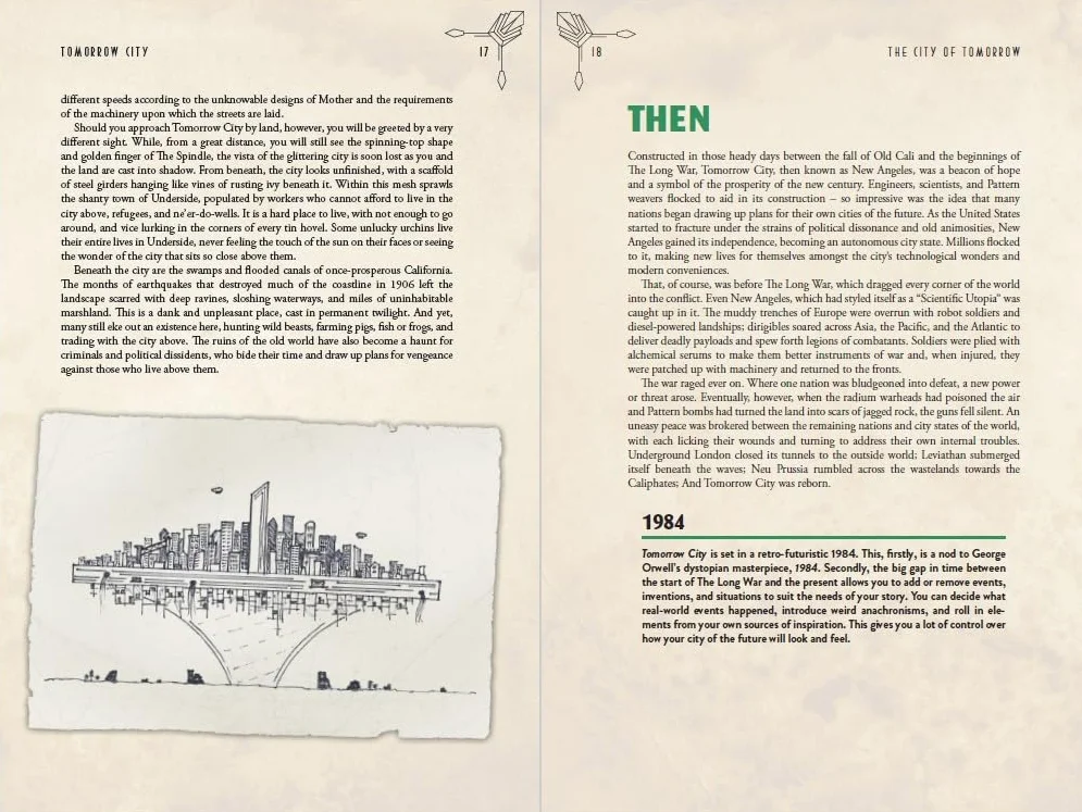 Tomorrow City: Dieselpunk Roleplaying