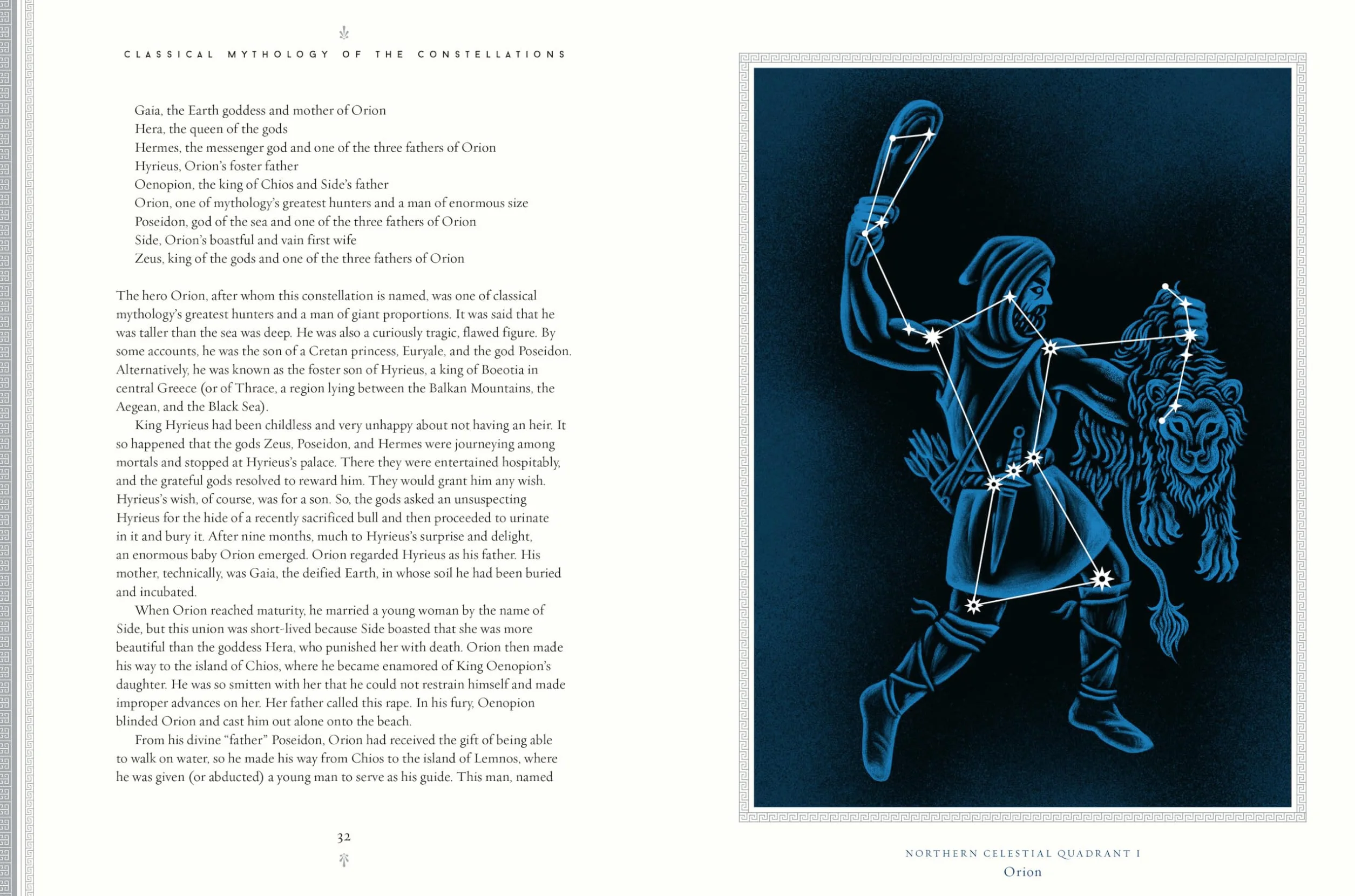 Classical Mythology of the Constellations: Timeless Tales of the Starry Night Sky