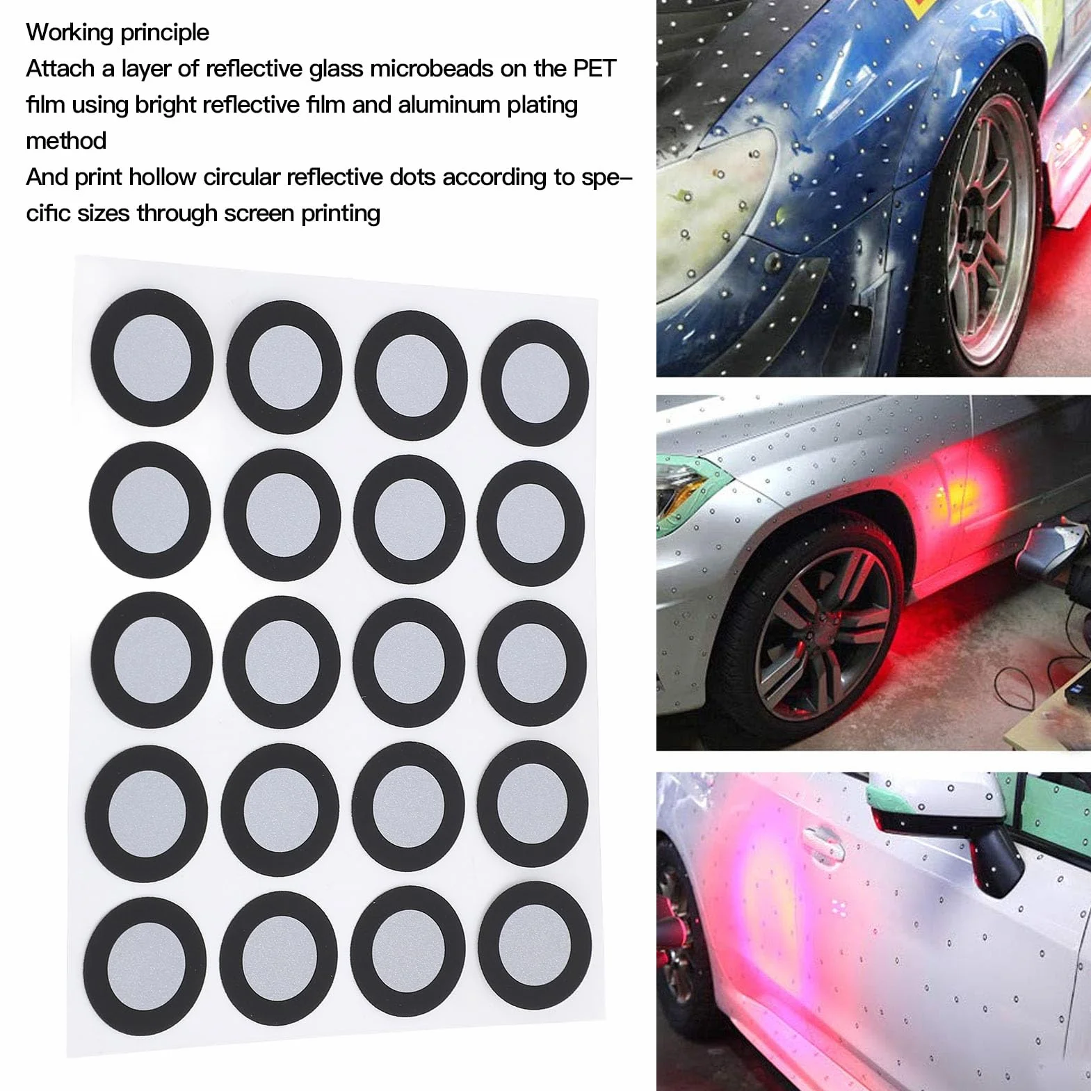 3D Marker Skanowania 12 Mm ID 19 Mm Punkt Odniesienia OD i Rozproszone Odbicie Oznaczenie DOT Wysoka Odbicie Silna Adhezja 3D SKANING MARKERY DOTS DOTS Wszechstronny Użycie