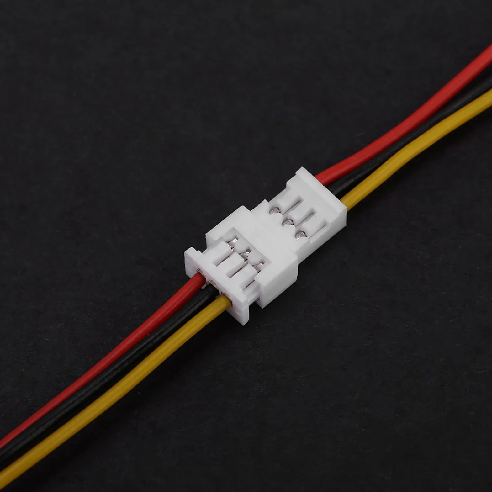 Kabel łączący Micro JST 1.25mm 3 pin męski/żeński z przewodami
