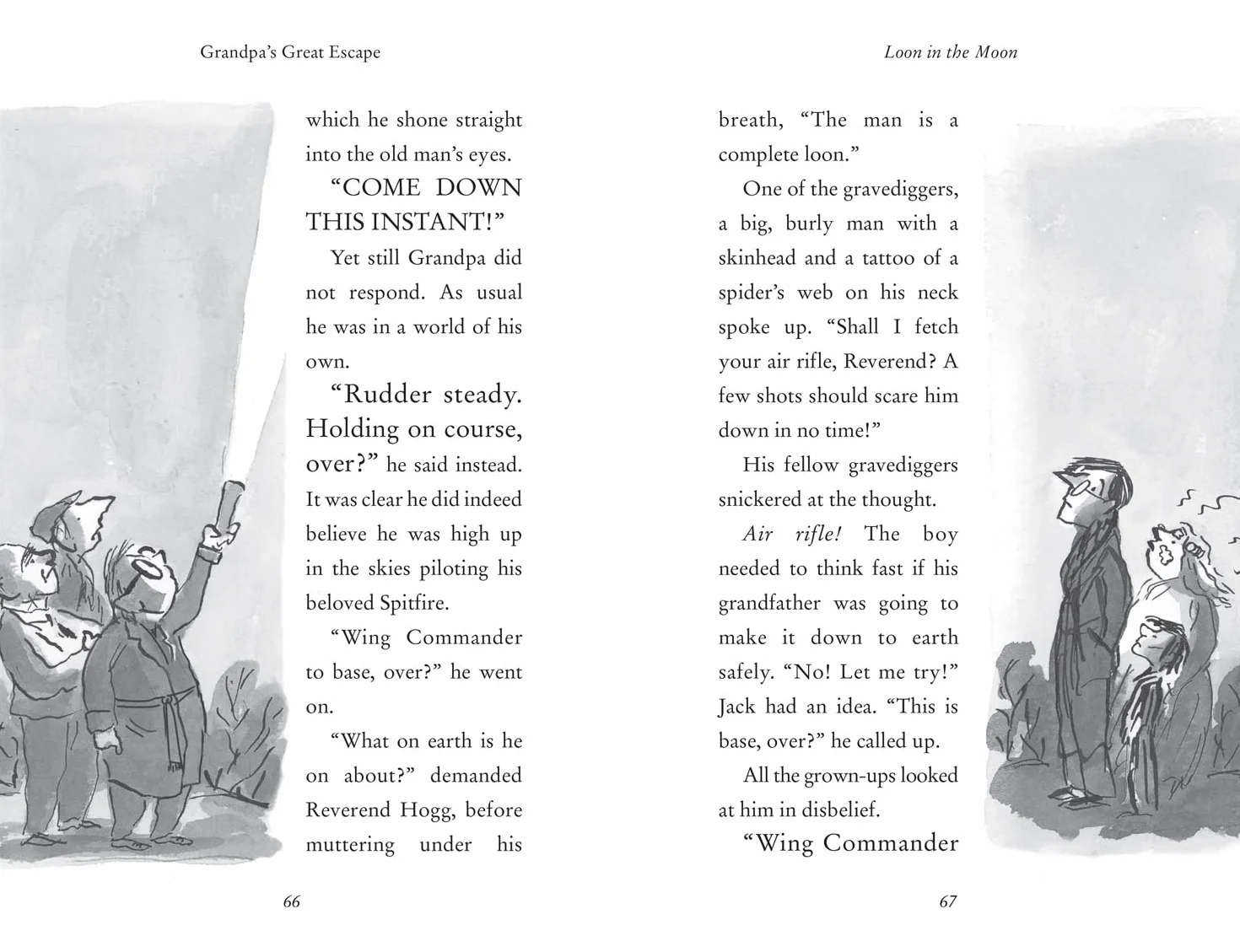 Grandpa’s Great Escape: A book by David Walliams