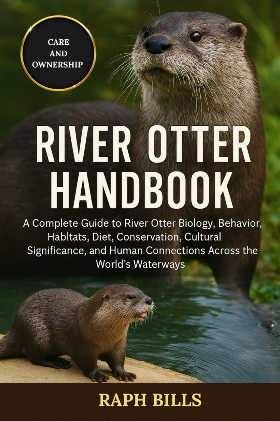 RIVER OTTER HANDBOOK: A Complete Guide to River Otter Biology, Behavior, Habitats, Diet, Conservation, Cultural Significance, and Human Connections Across the World’s Waterways