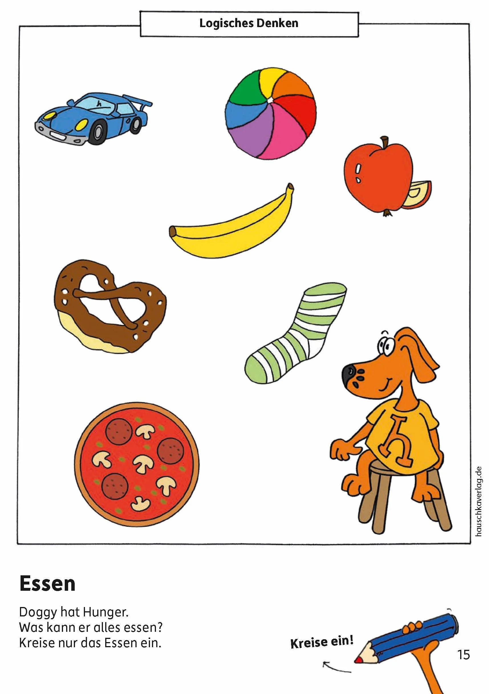 Kindergartenblock Meine ersten Rätsel und Denkspiele ab 3 Jahre Bunter Rätselblock