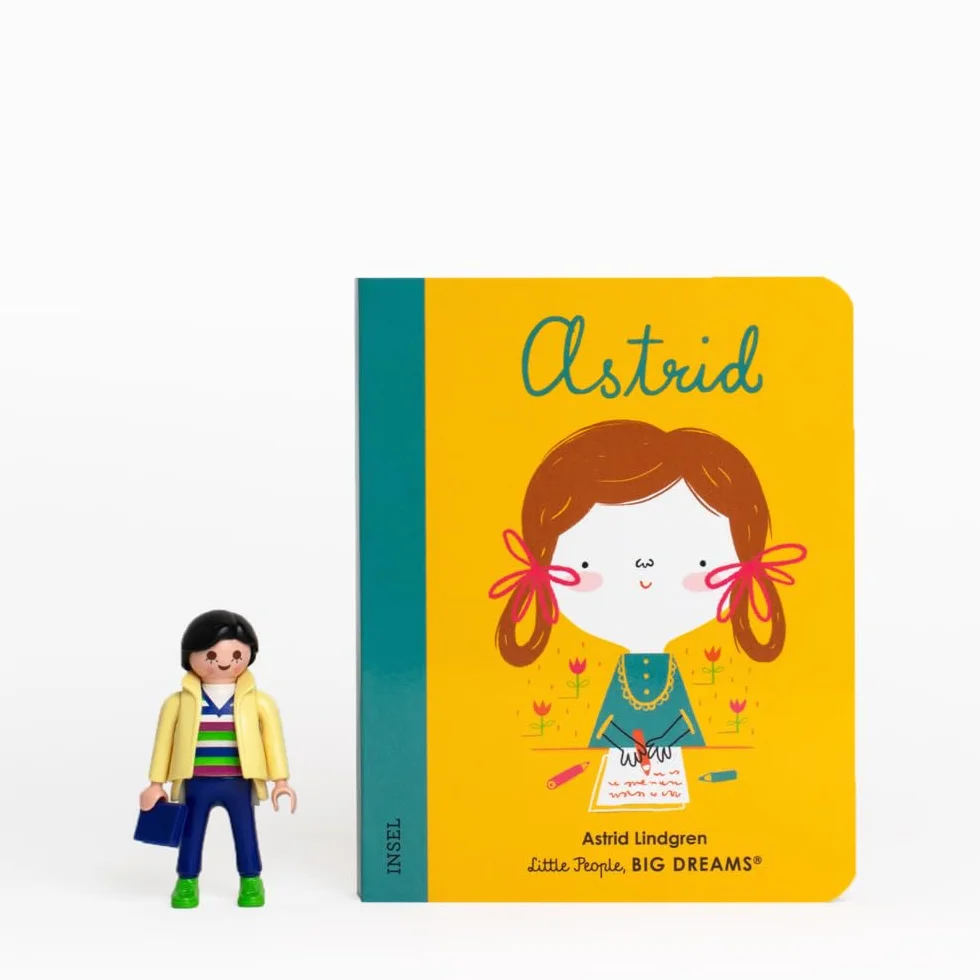 Astrid Lindgren - Little People, BIG DREAMS. Mini (Deutsche Ausgabe): Pappbilderbuch mit abgerundeten Ecken für Kinder von 1 bis 3 Jahren