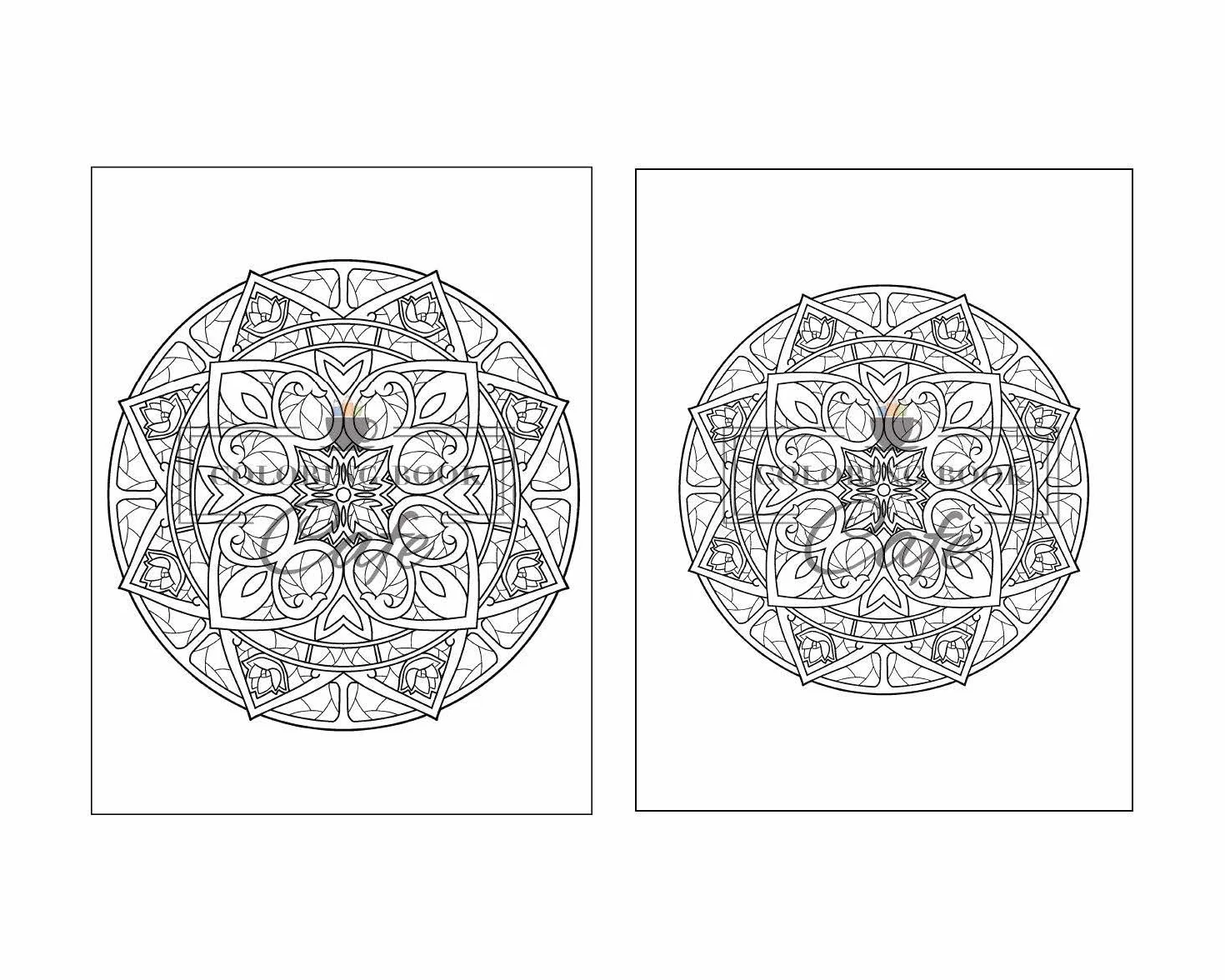 125 Mandalas: An Adult Coloring Book Featuring 125 of the World’s Most Beautiful Mandalas for Stress Relief and Relaxation