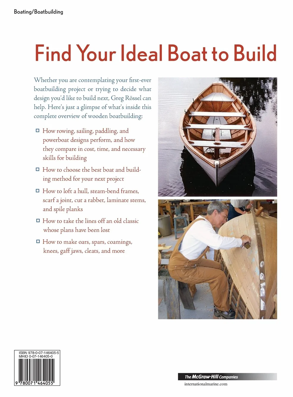 The Boatbuilder's Apprentice: Building Lapstrake, Carvel, Stitch-And-Glue, Strip-Planked, Wooden Boats