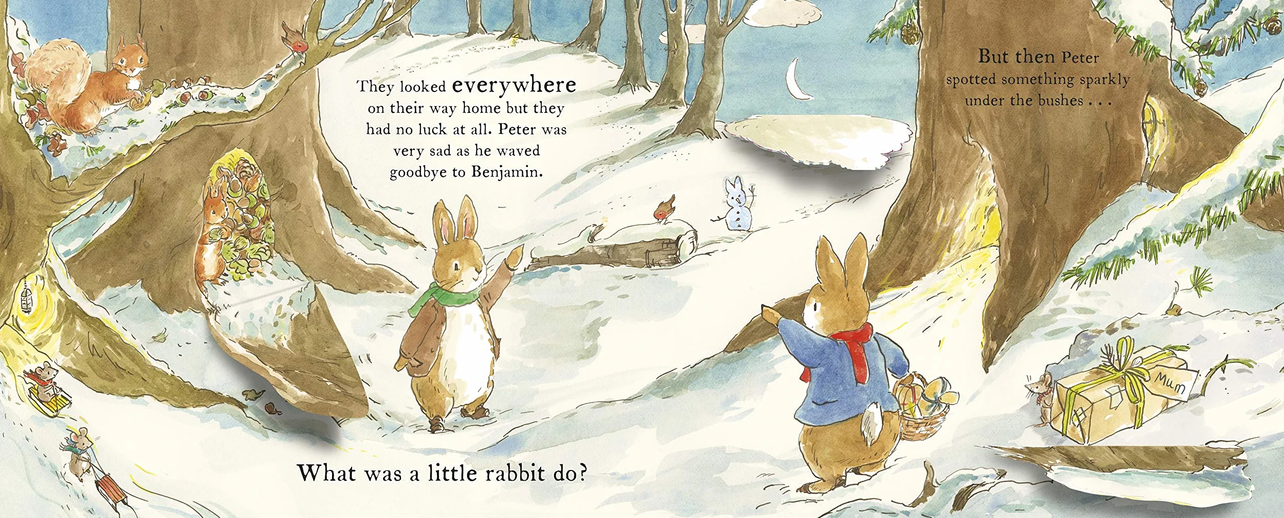 Peter Rabbit The Christmas Present Hunt: A Lift-the-Flap Storybook