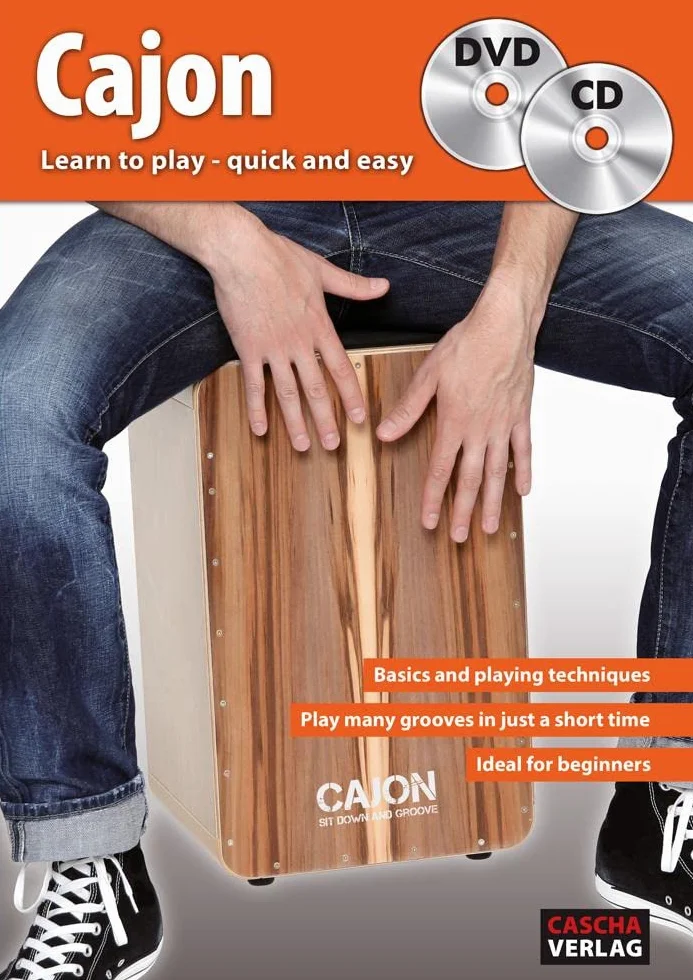 Cajon: Learn to play - quick and easy + CD + DVD