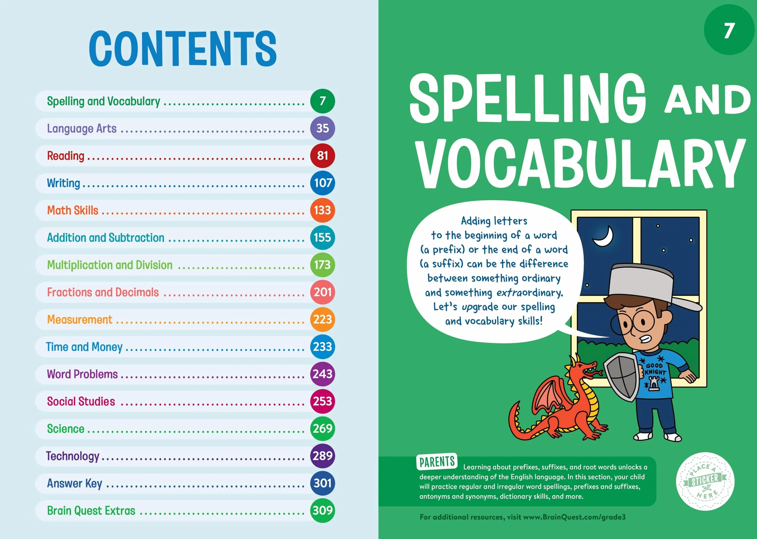 Brain Quest Workbook 3rd Grade Revised Edition