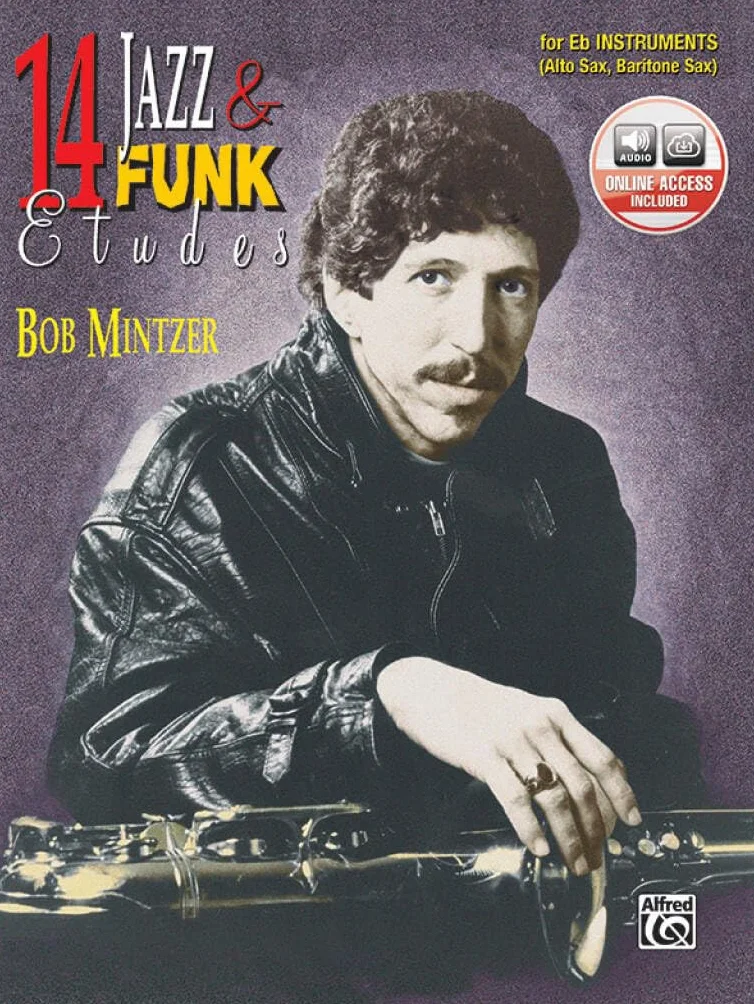 Fourteen jazz and funk etudes - eb instruments +cd