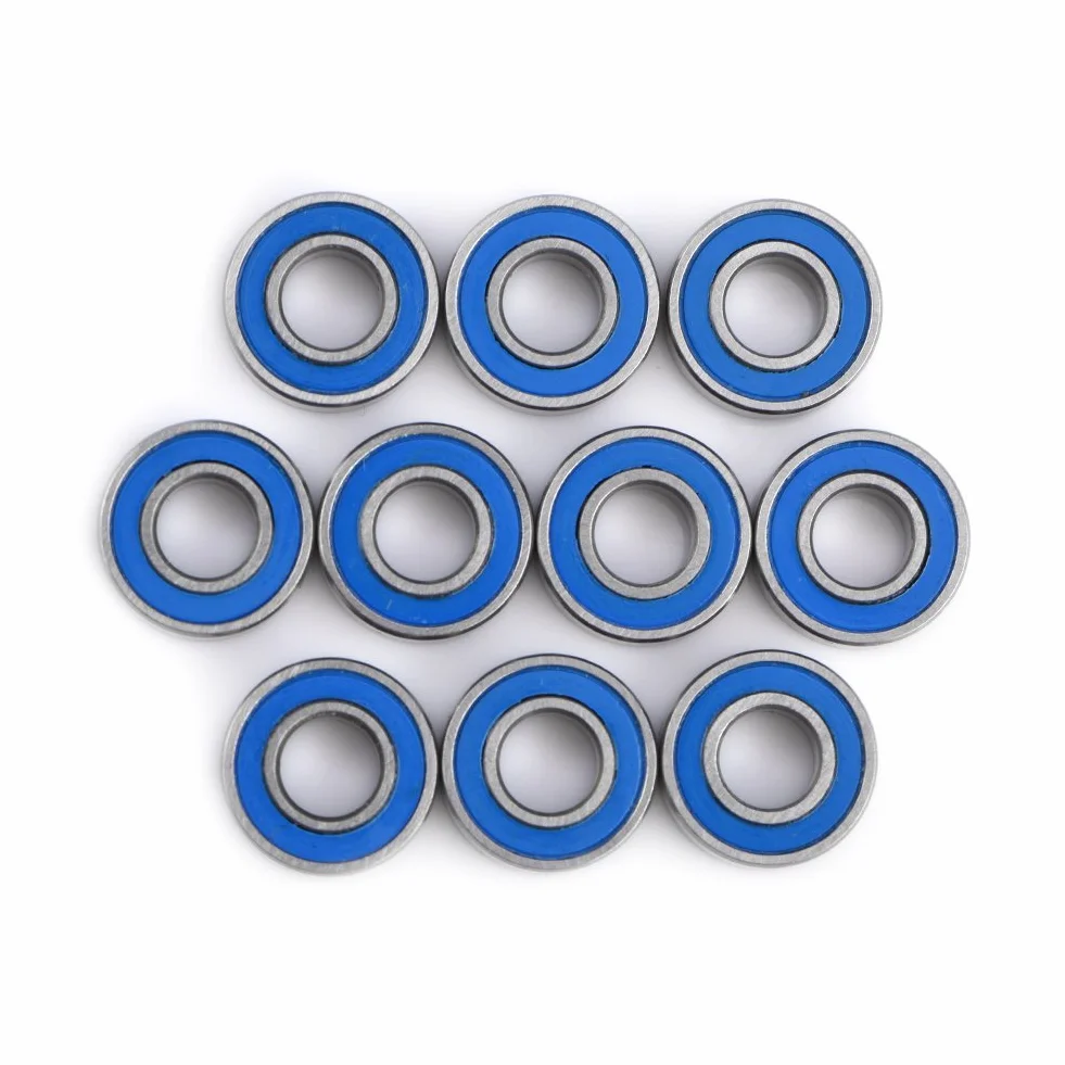 10 stücke MR115 2RS Kugellager TOPINCN Stahl Doppel geschirmt Miniaturkugellager Rillenkugellager 5x11x4mm MEHRWEG VERPACKUNG