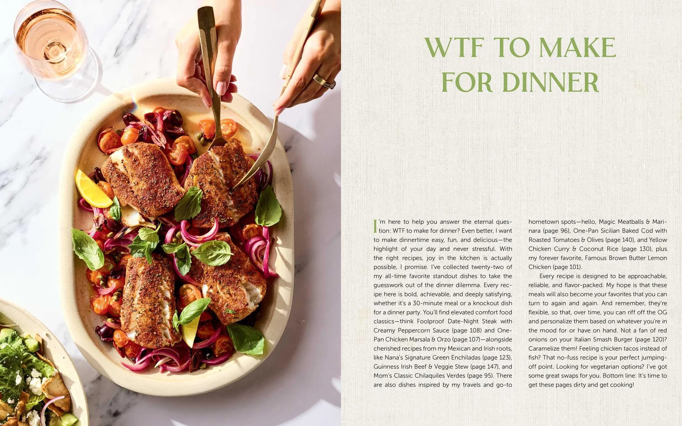 Dig In!: Over 100 Easy, Delicious, and Stress-Free Recipes Cookbook