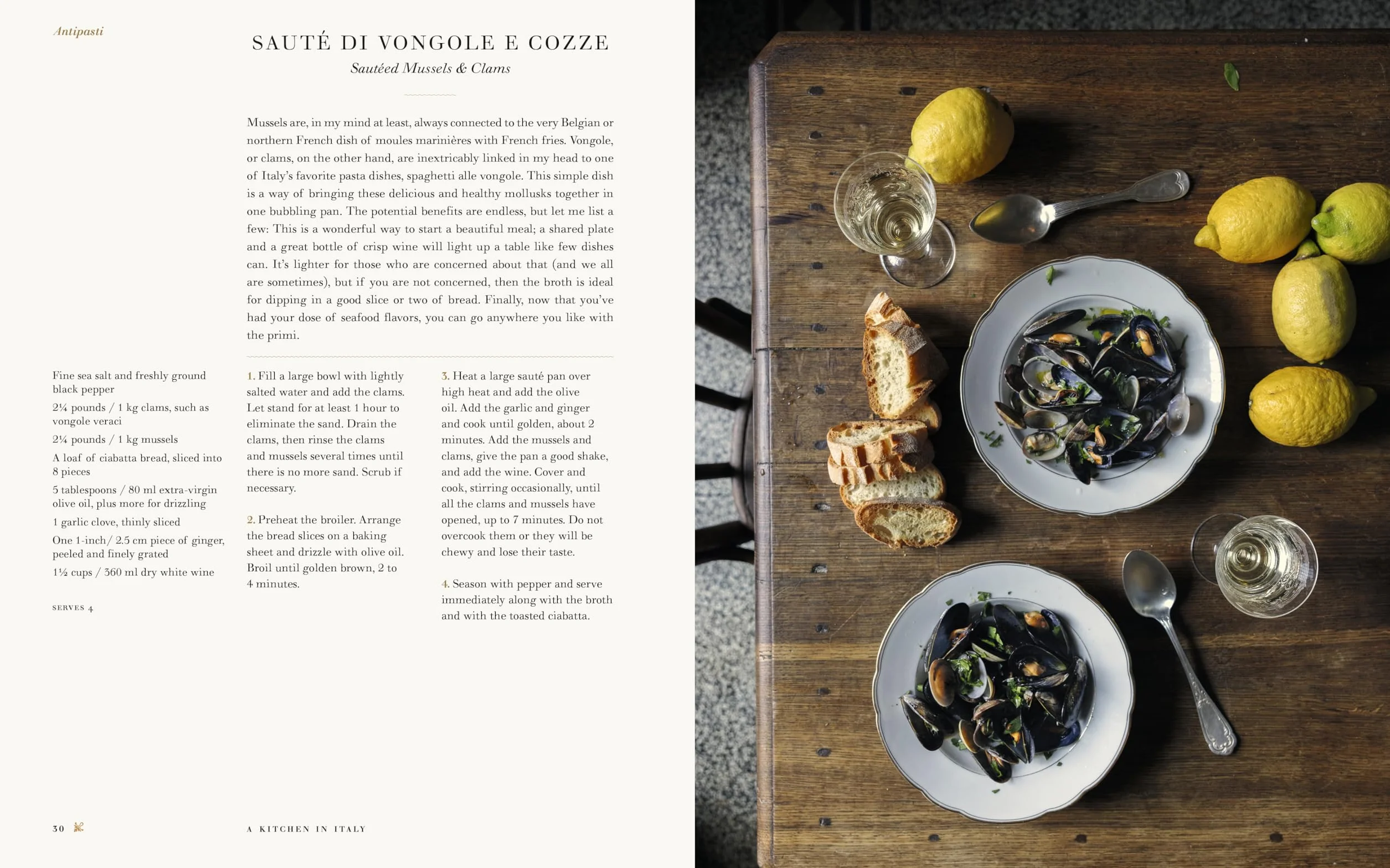 A Kitchen in Italy /anglais: A Year of Family Meals and Celebrations from Our Home