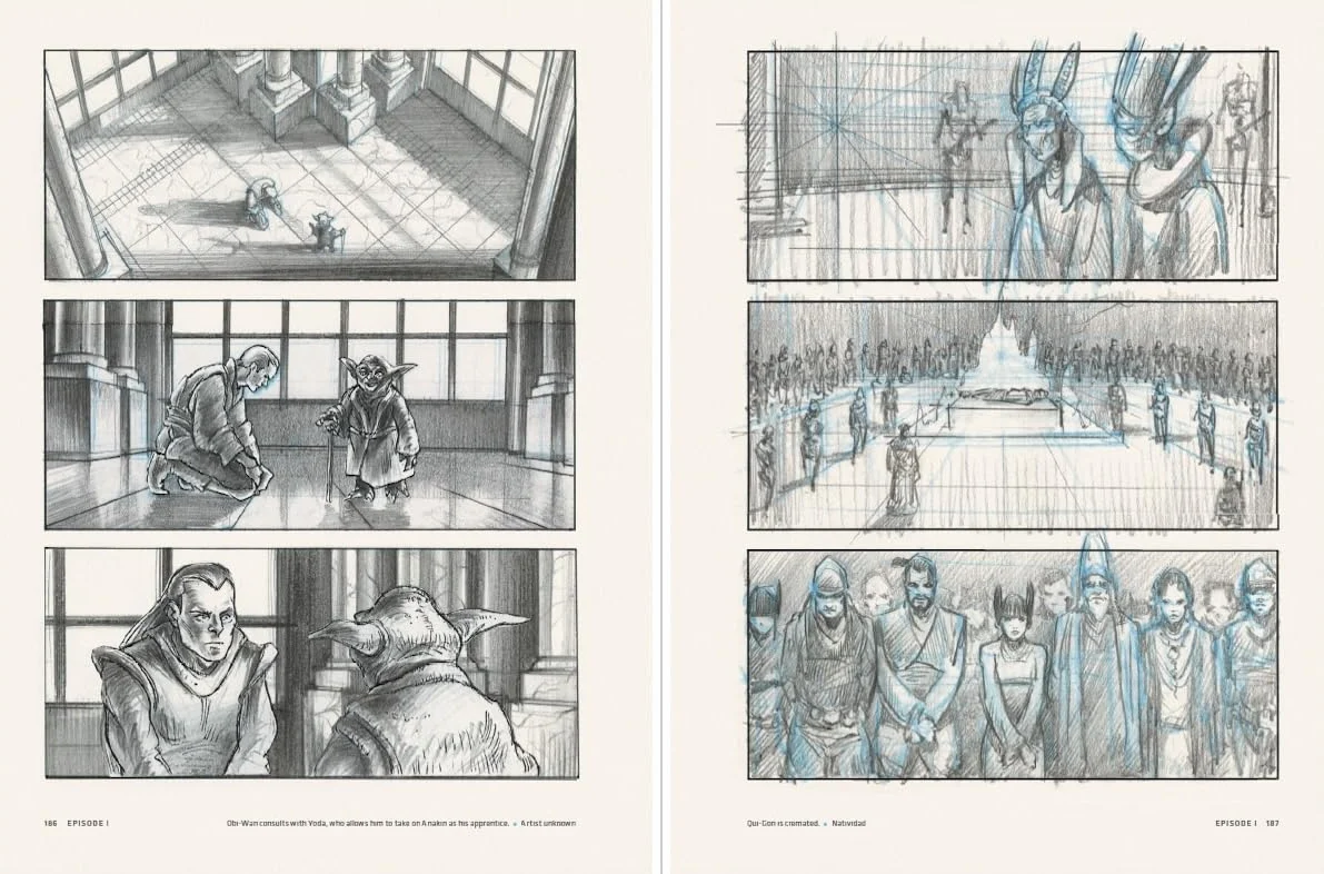 Star Wars Storyboards: The Prequel Trilogy