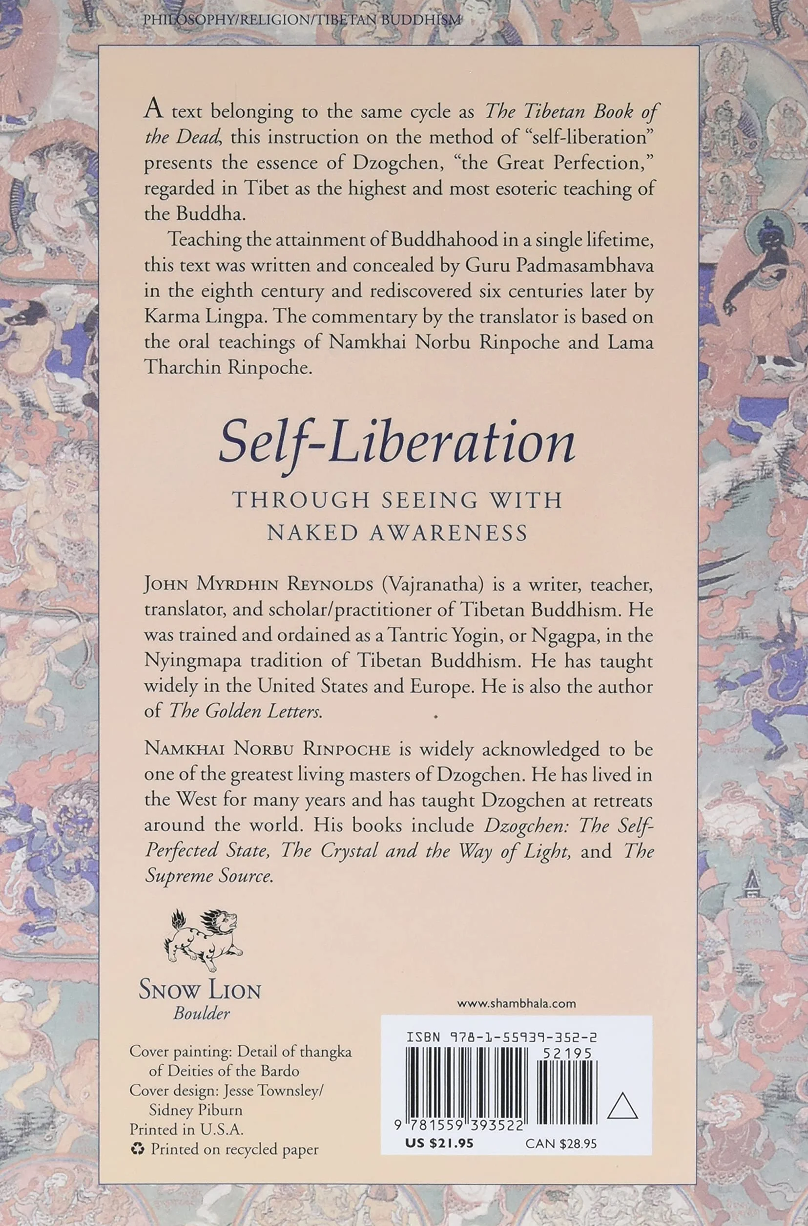 Self-Liberation through Seeing with Naked Awareness