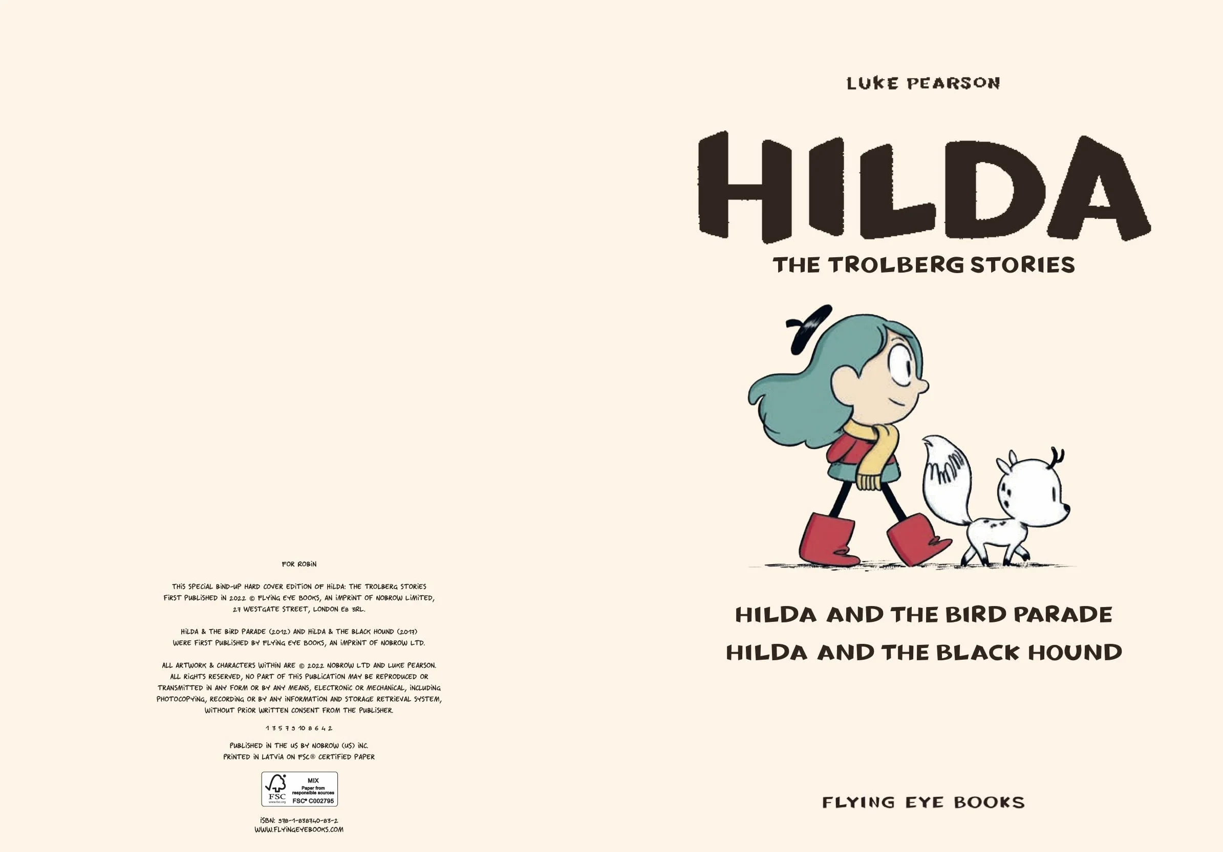 Hilda The Trolberg Stories Hilda and the Bird Parade Hilda and the Black Hound