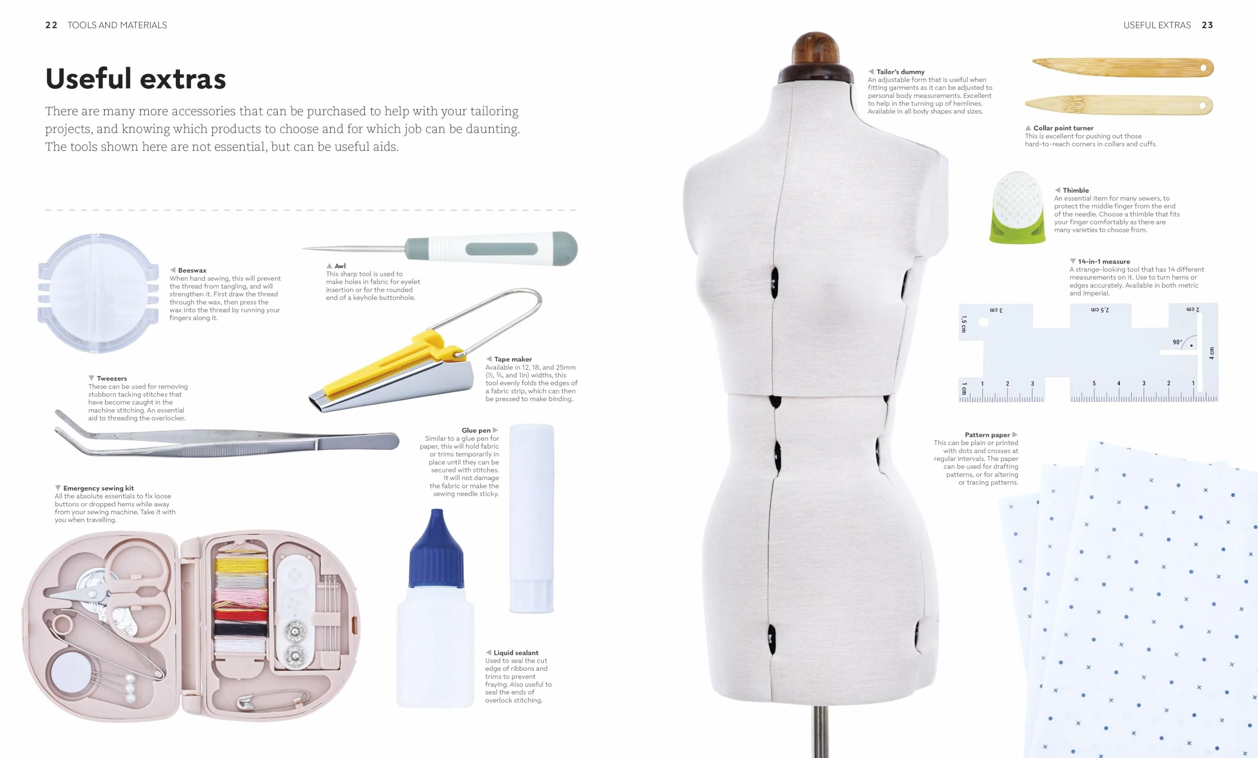 The Tailoring Book: Measuring, Cutting, Fitting, Altering, Finishing