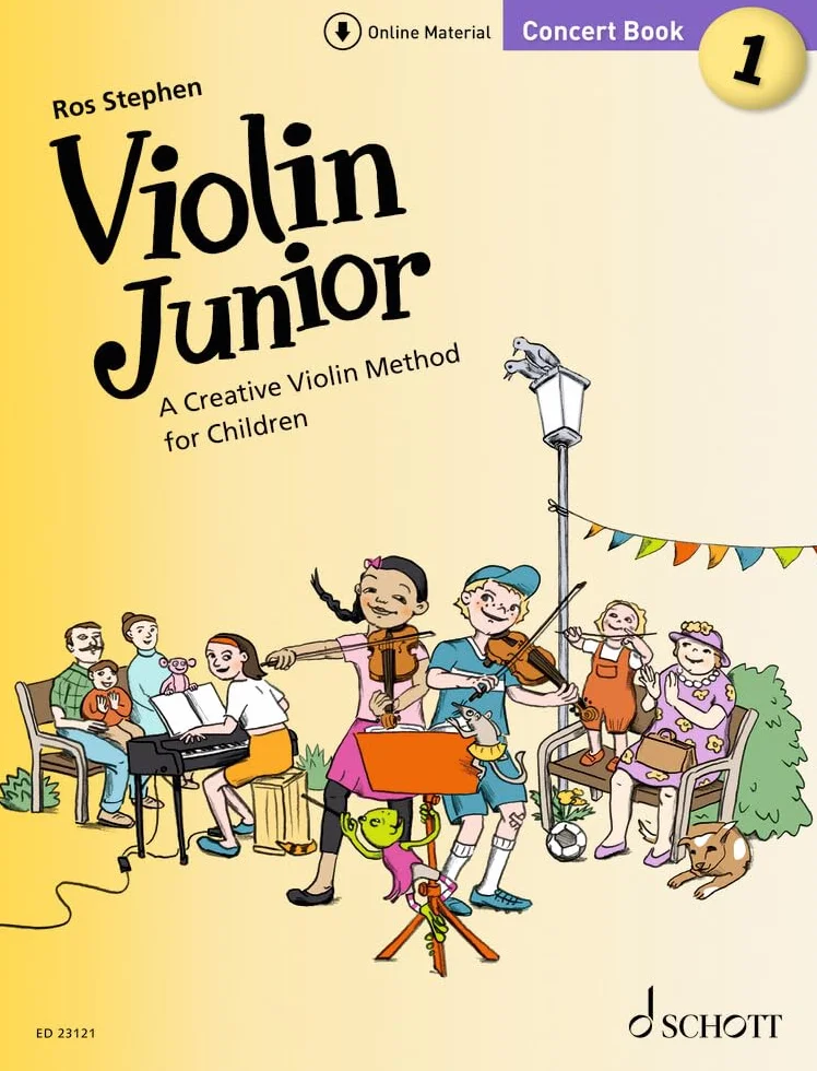 Stephen: Violin Junior: Concert Book 1 - A Creative Violin Method for Children Book with Media Online: A Creative Violin Method for Children. violin and piano.: Livre de concerts 1