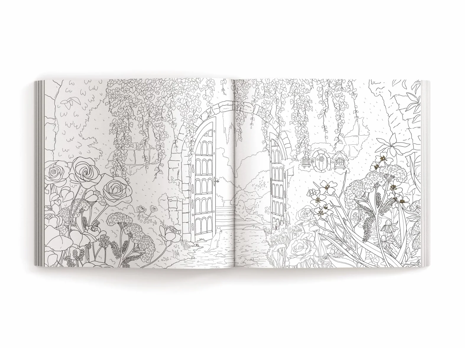Enchanted: Color Your Way Through Nature's Hidden Gems