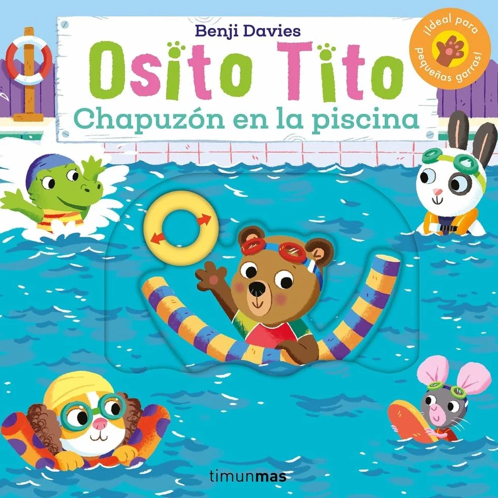 Osito Tito. Chapuzón en la piscina