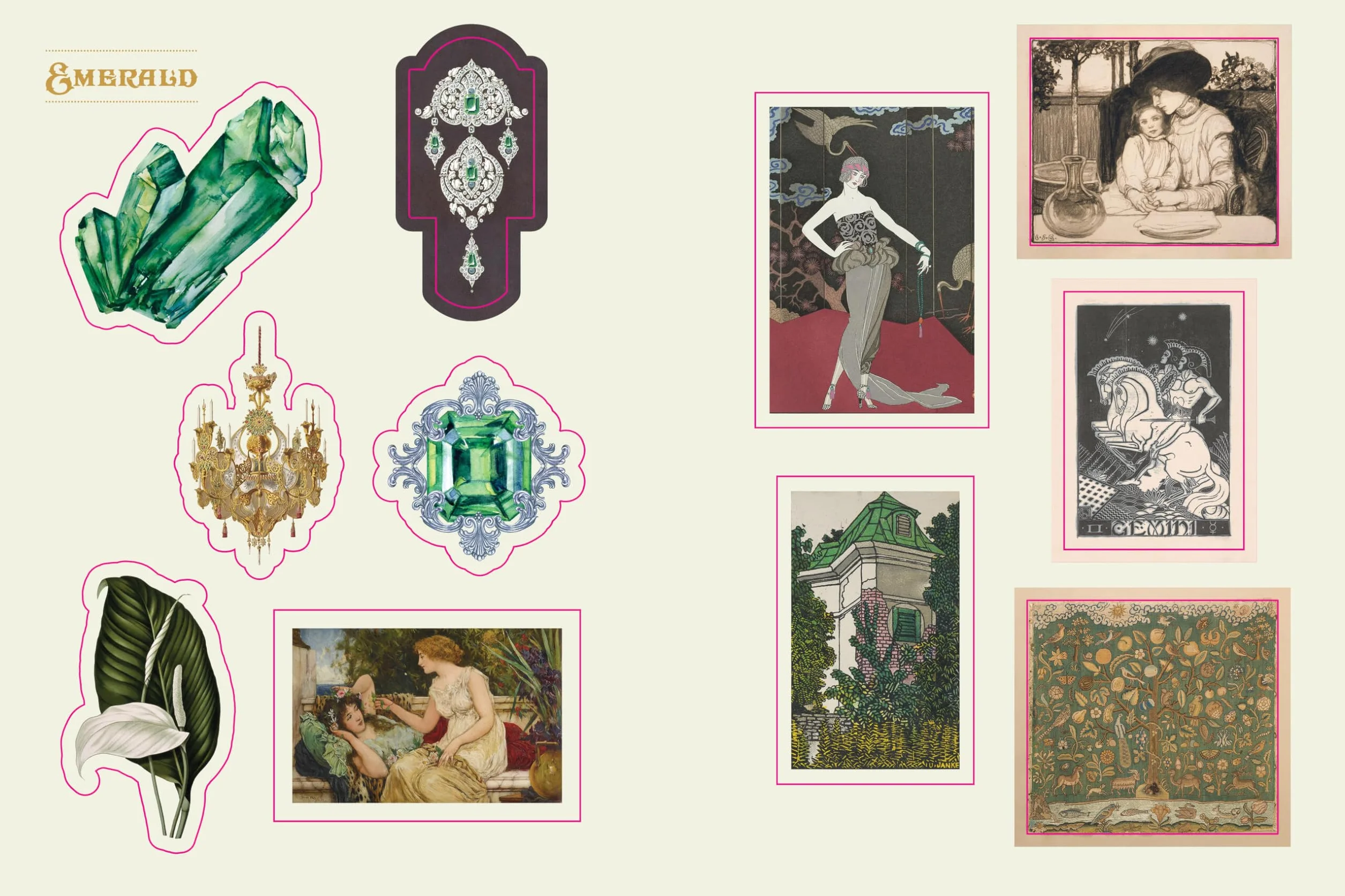 Crystal Sticker Book: More Than 400 Magickal & Mystical Stickers