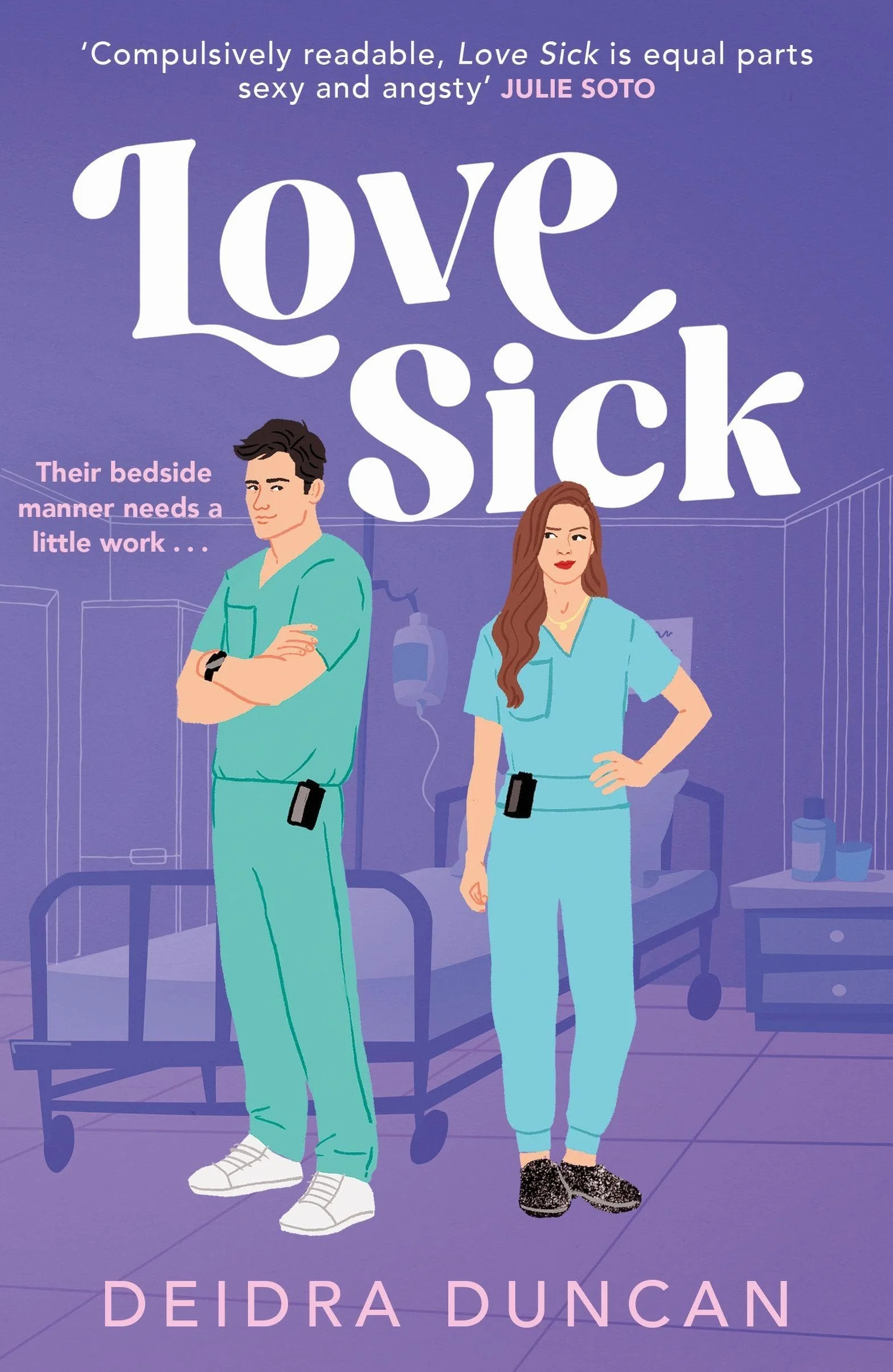 Love Sick: Grey's Anatomy meets The Hating Game enemies-to-lovers romcom