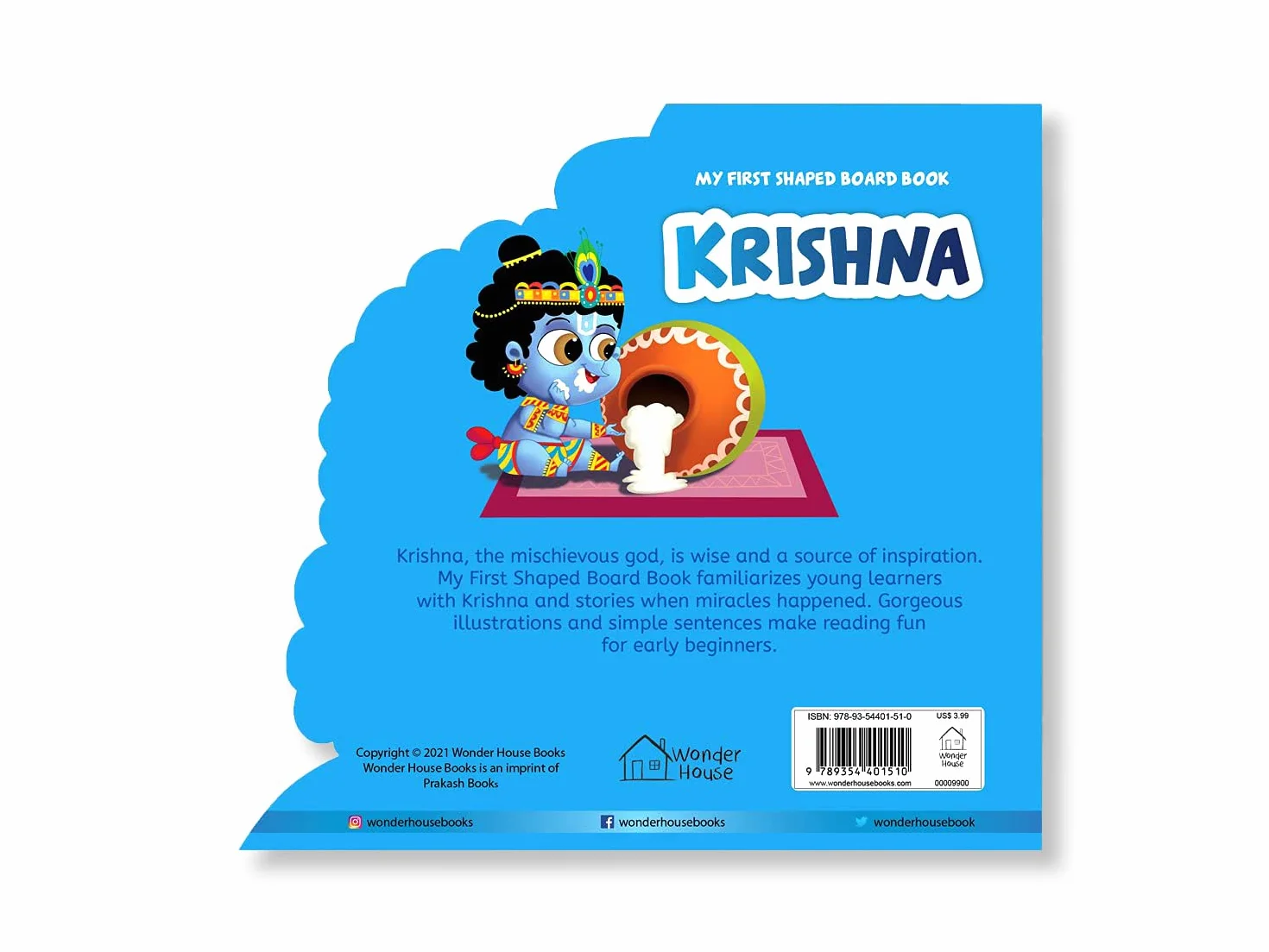 Lord Krishna: Illustrated Hindu Mythology