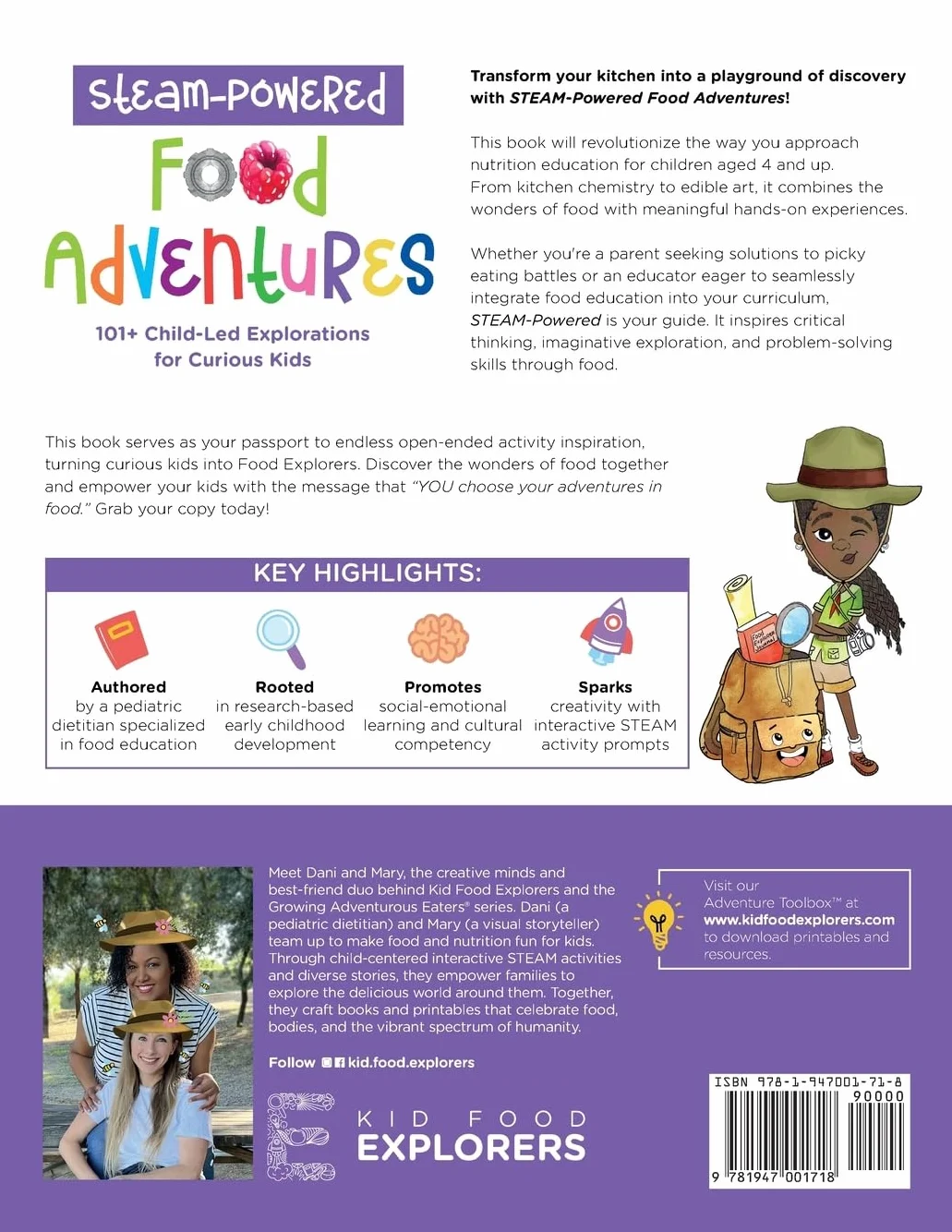 STEAM-Powered Food Adventures: 101+ Child-Led Explorations for Curious Kids