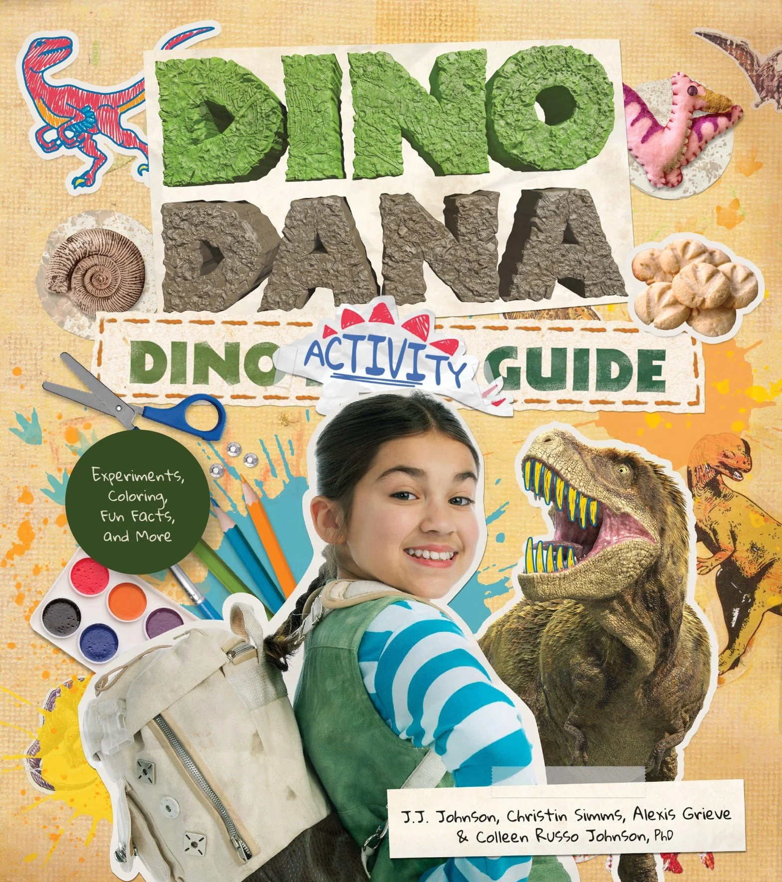 Dino Dana Dino Activity Guide: Experiments, Coloring, Fun Facts and More (Dinosaur Kids Books, Ages 4-8)