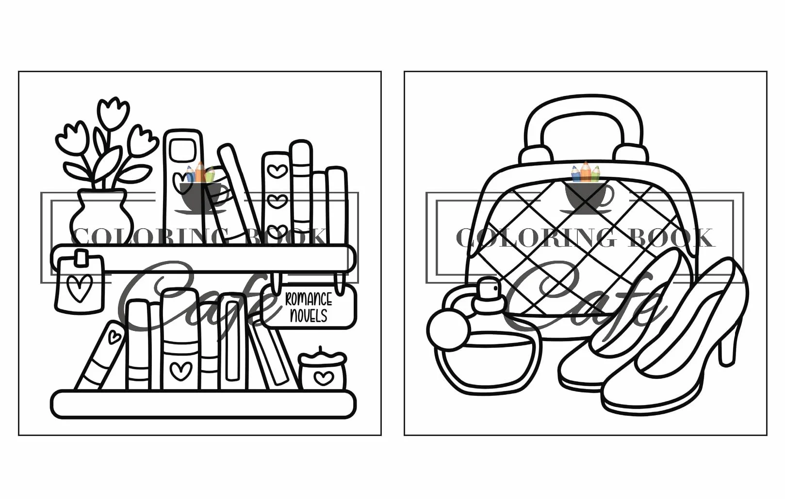 Cozy Love: Cute and Cozy Coloring Book for Adults & Teens with Easy and Bold Hygge-Inspired Designs