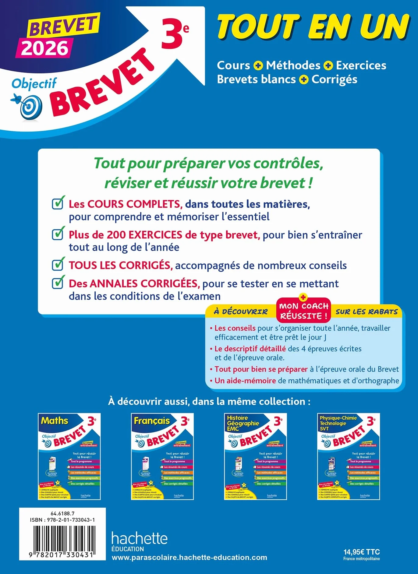 Objectif Brevet - Tout-en-un 2026