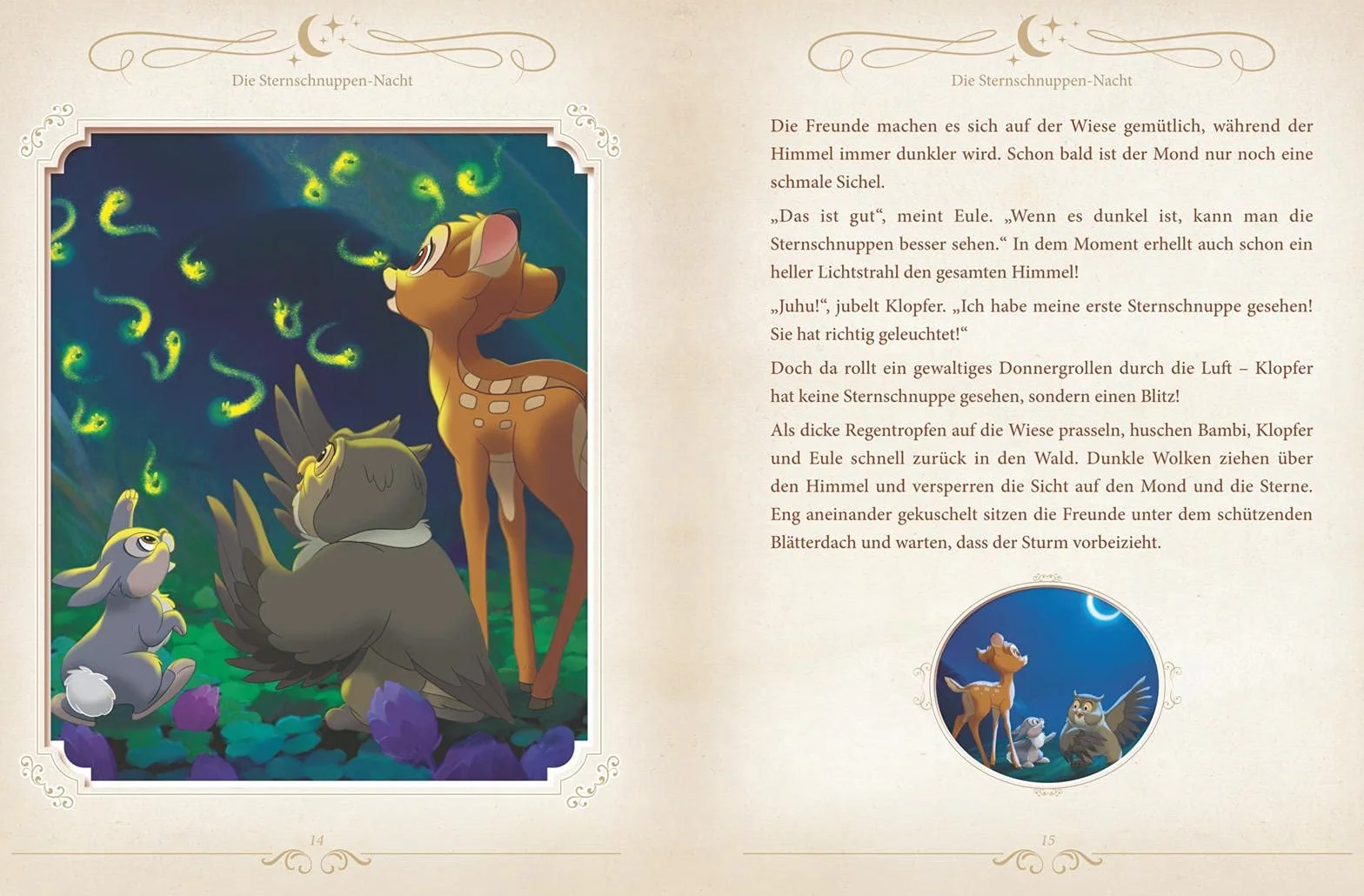Disney: Das große goldene Buch der Gute-Nacht-Geschichten: Angenehm einschlafen mit Olaf, Bambi, Winnie Puuh und Co.: 20 zauberhafte Geschichten zum Vorlesen ab 4 Jahren