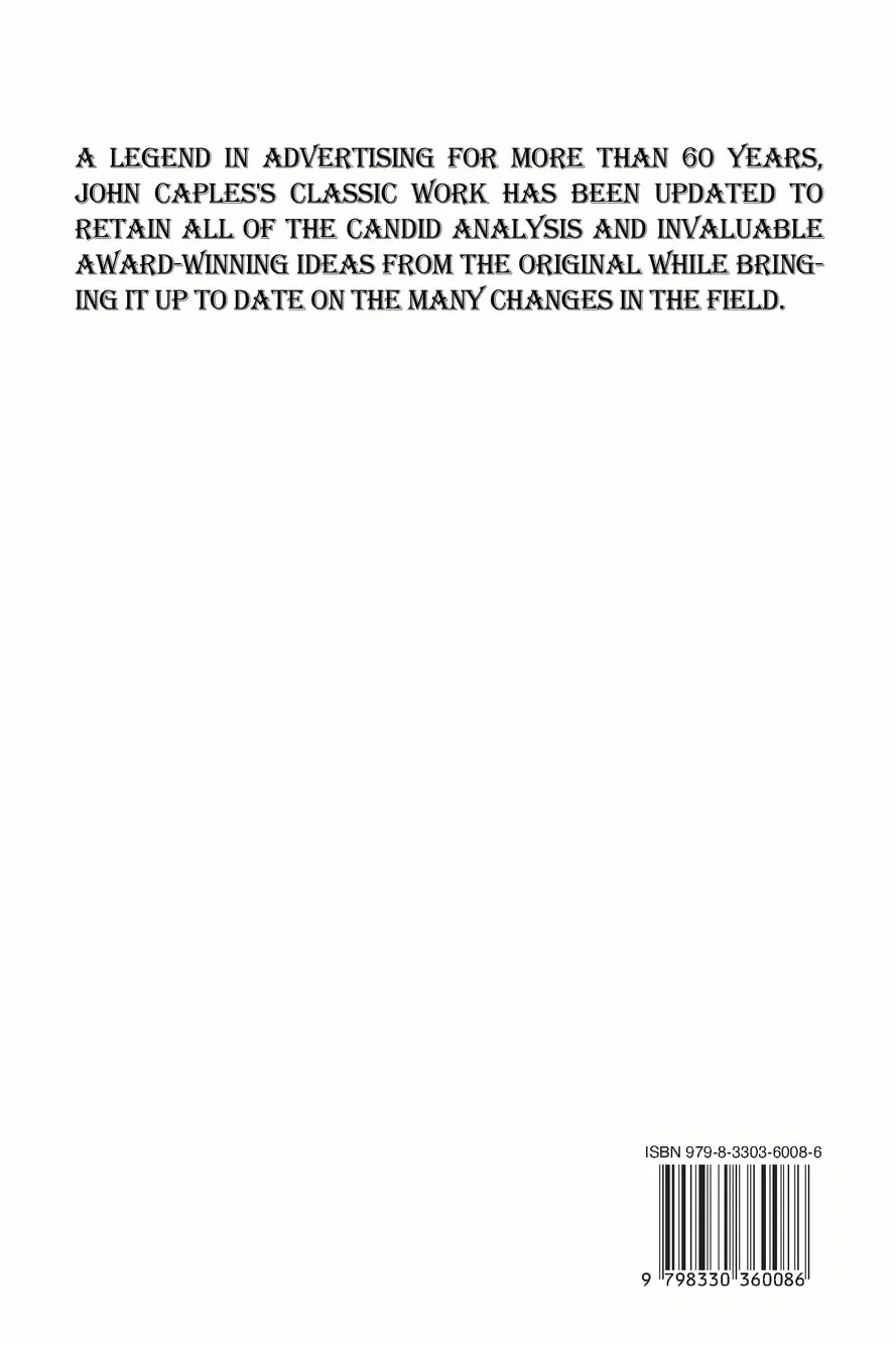 Tested advertising methods