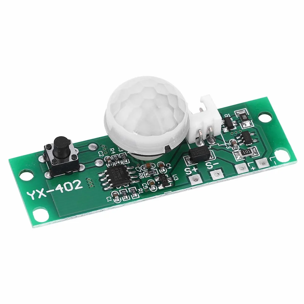 Płytka Obwodu Lampy Słonecznej z Czujnikiem PIR 3.7V/3.2V Zasięg Wykrywania 2-5m Automatyczne Włączanie